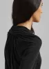 Esse Studios Odessa V Top - Black sold by Frankie Shop