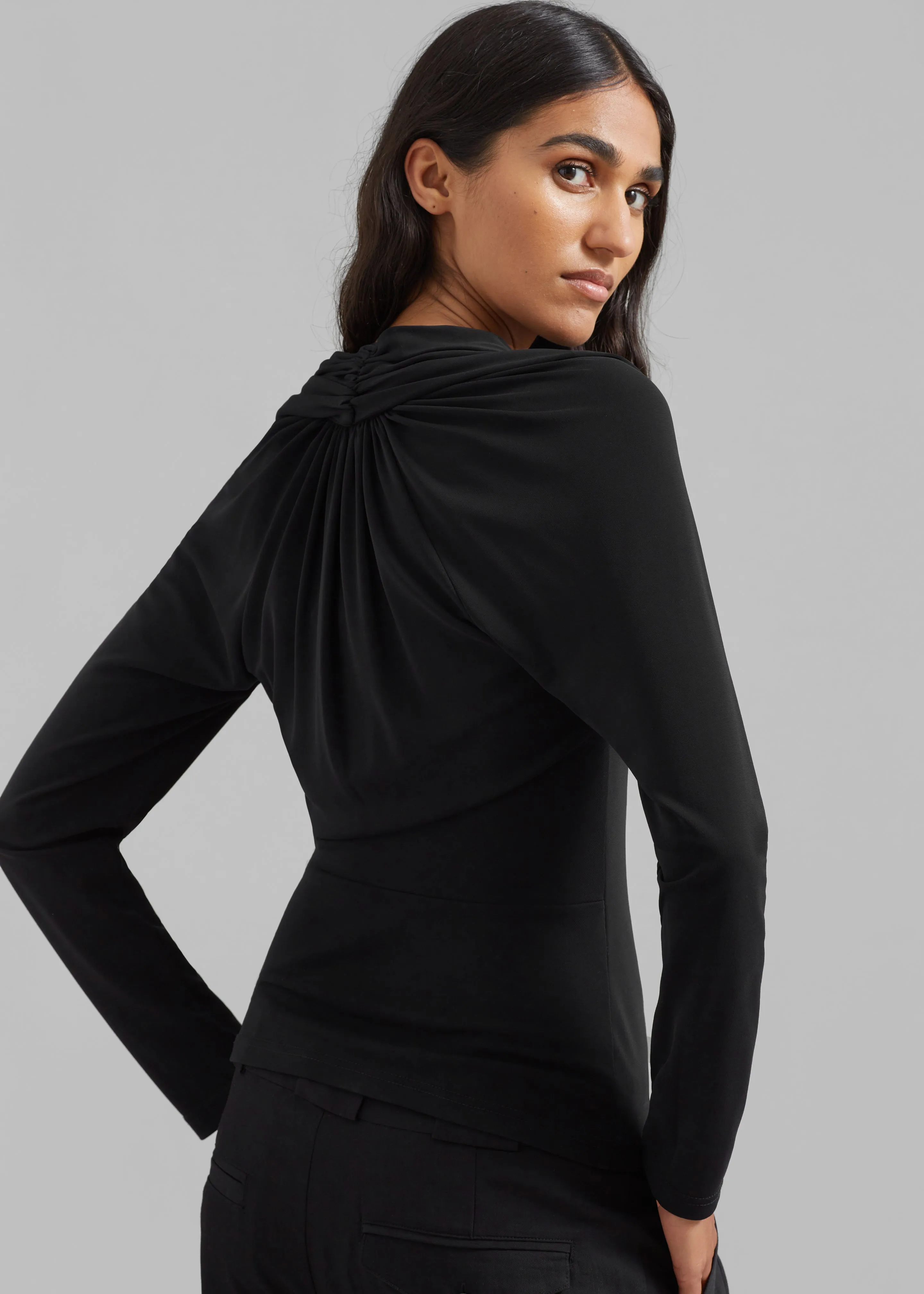 Esse Studios Odessa V Top - Black sold by Frankie Shop product image thumbnail 5