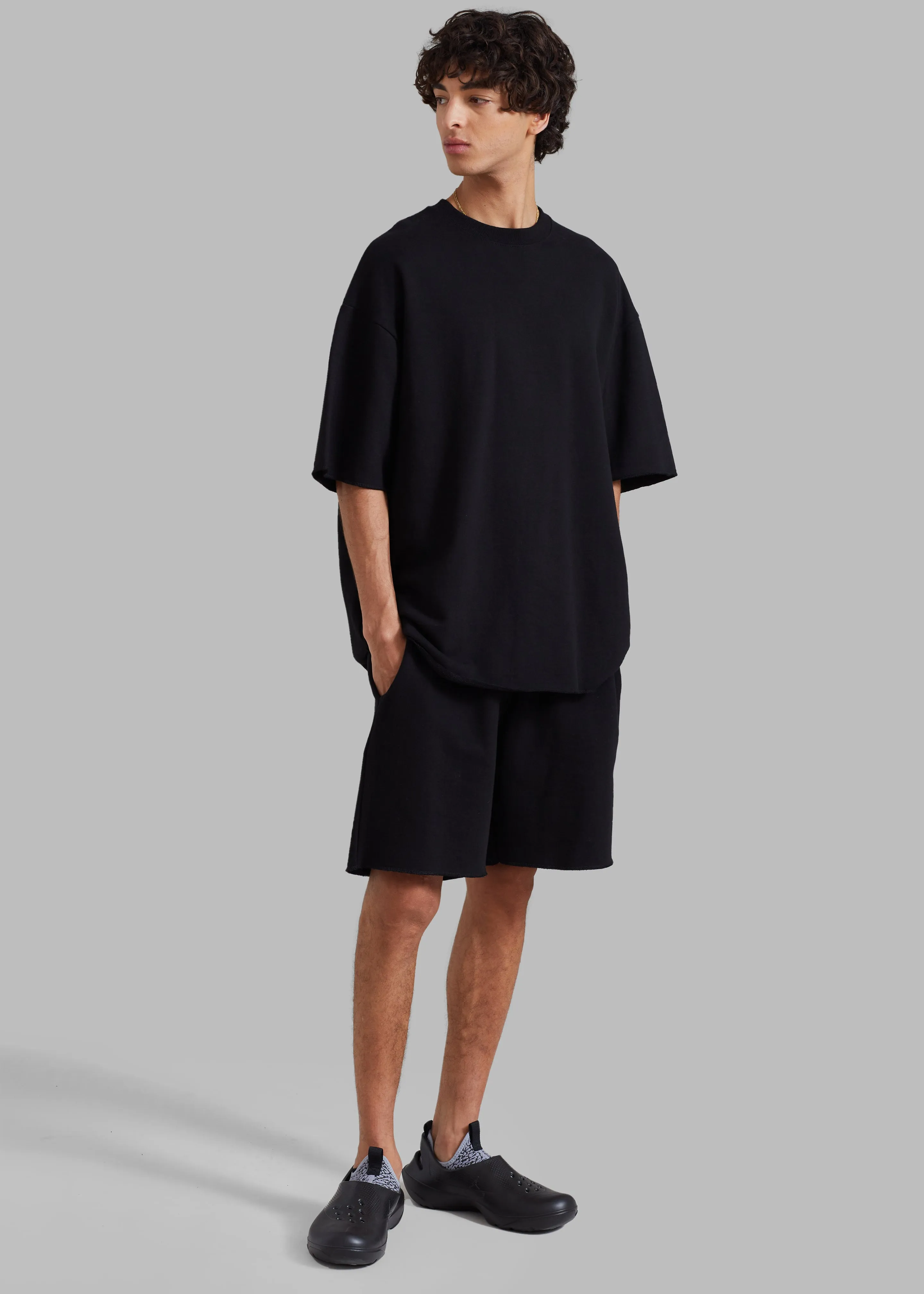 Mason Sweatshorts - Black sold by Frankie Shop product image thumbnail 3