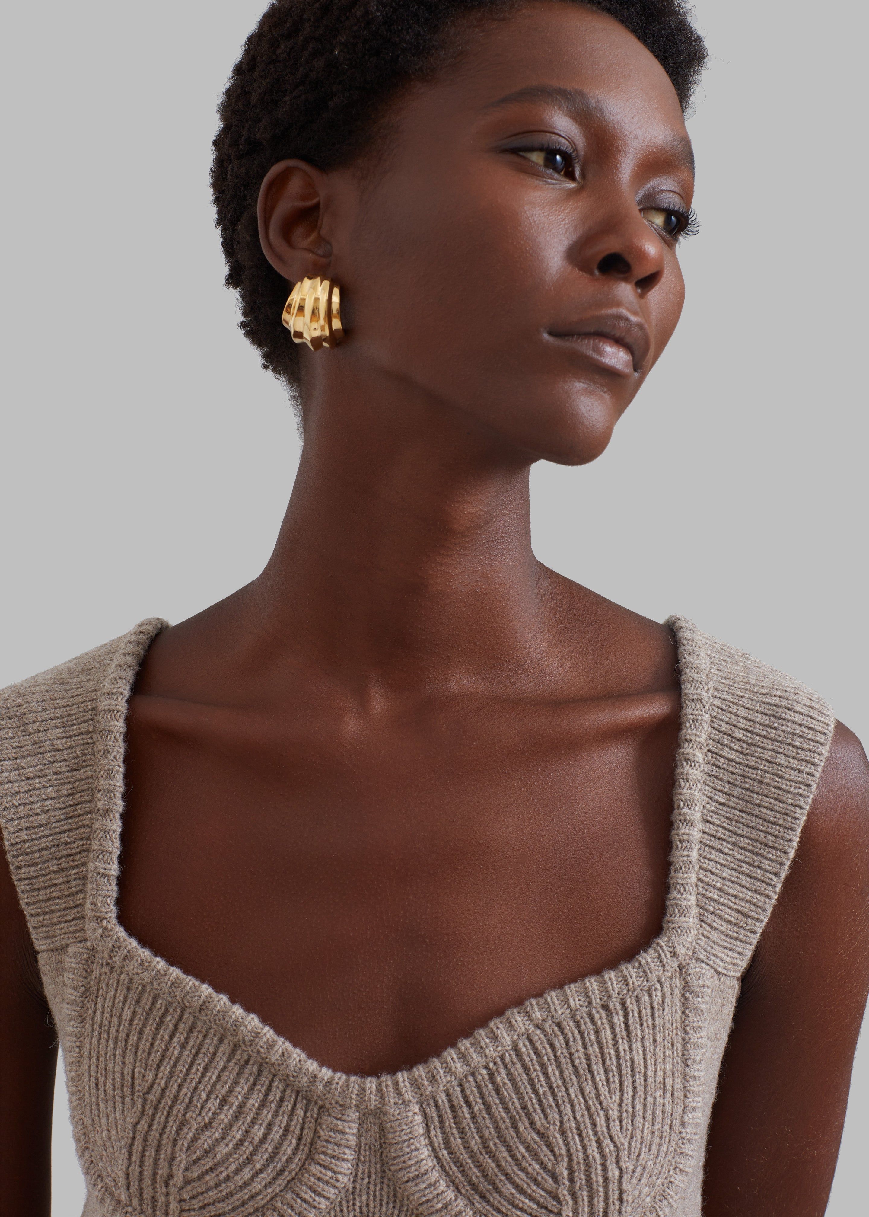 The Garment Canada Bra Vest - Hazelnut sold by Frankie Shop product image thumbnail 5