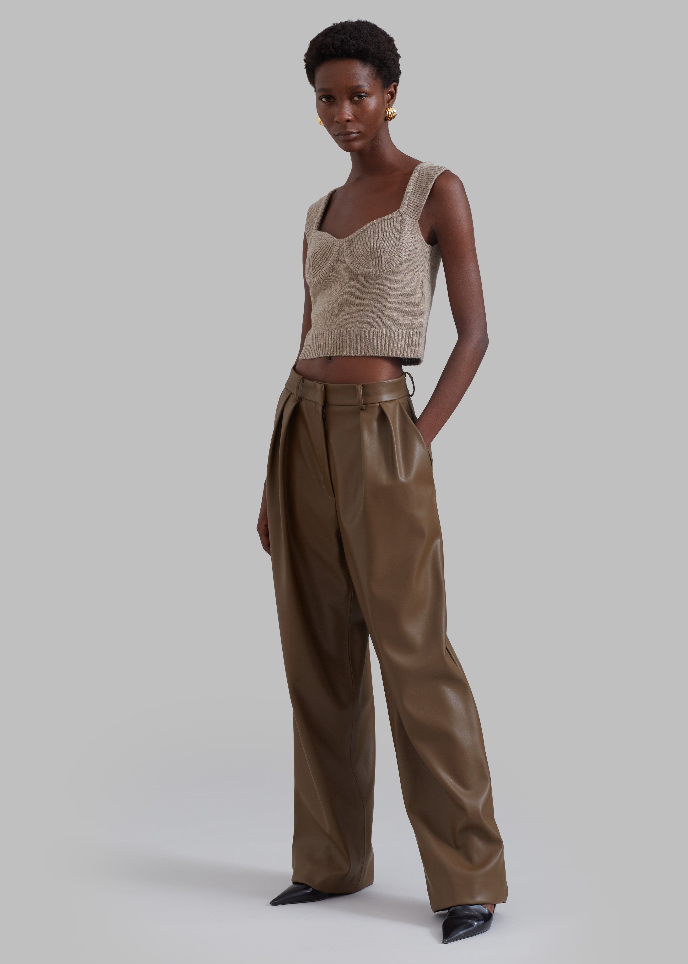 The Garment Canada Bra Vest - Hazelnut sold by Frankie Shop product image thumbnail 4