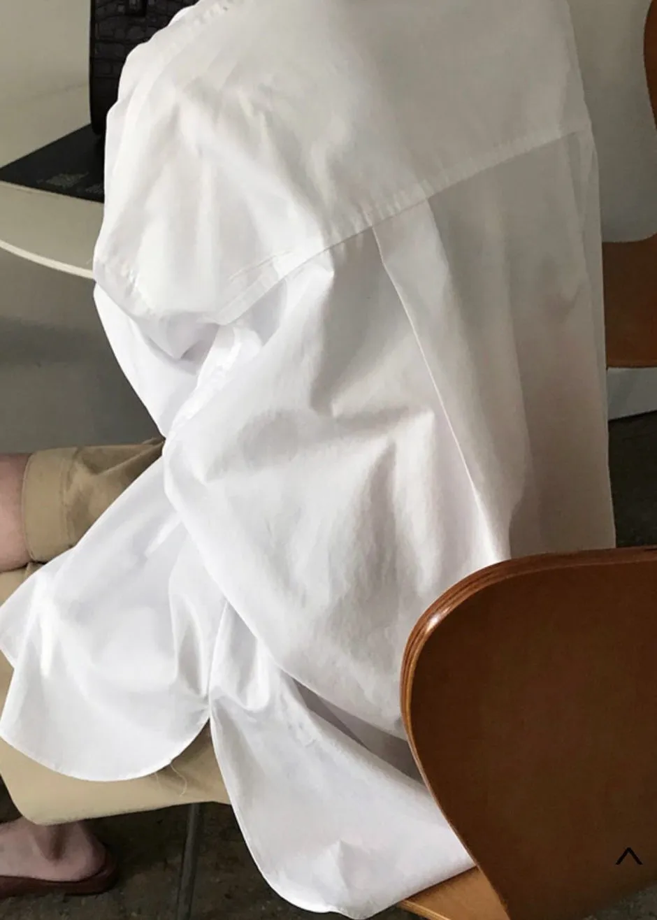 Kat Shirt - White sold by Frankie Shop product image thumbnail 3