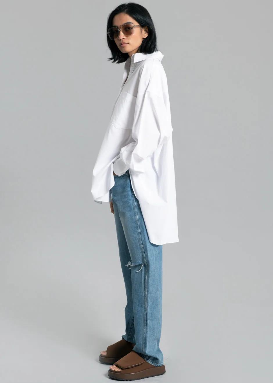 Kat Shirt - White sold by Frankie Shop product image thumbnail 4