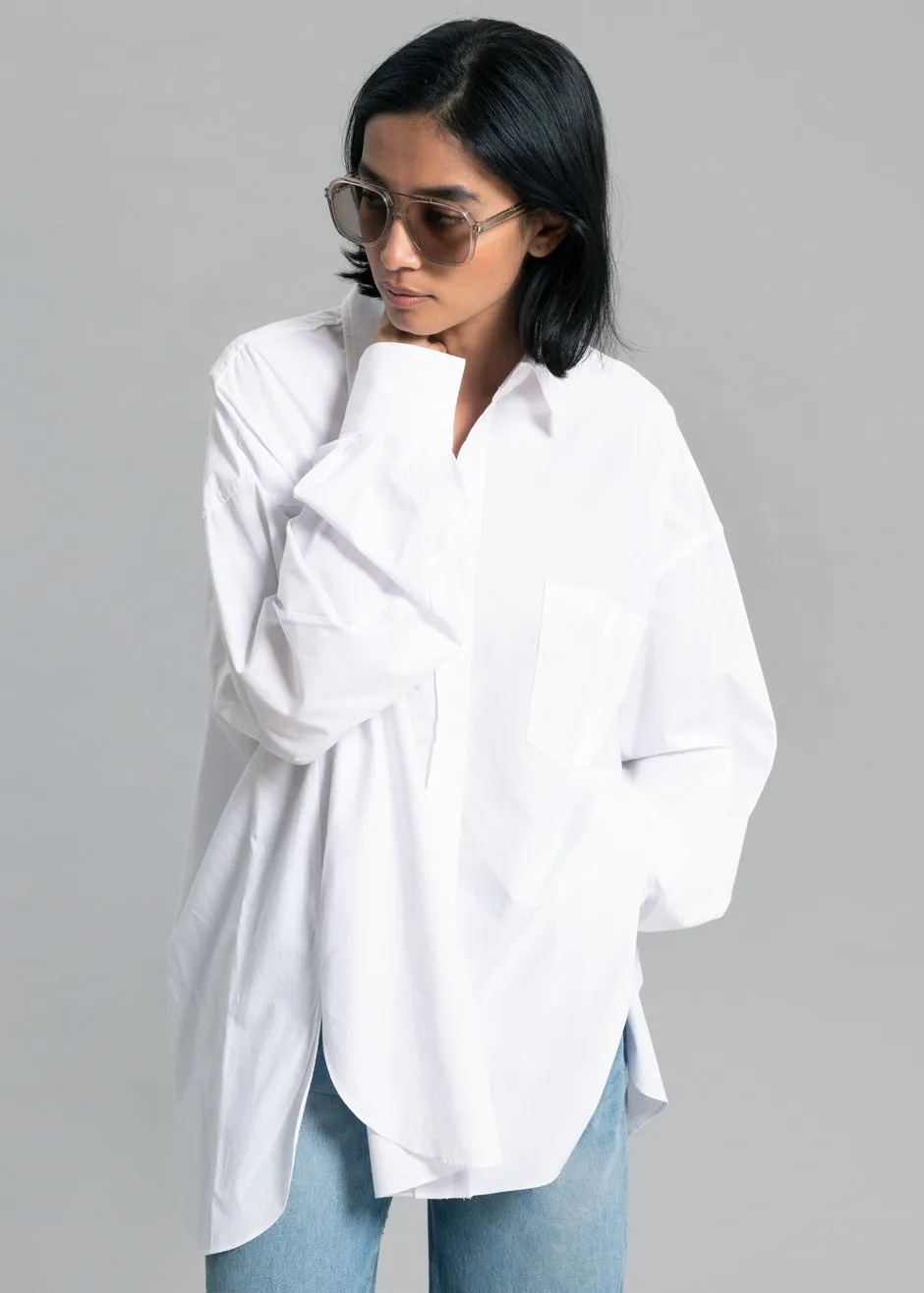 Kat Shirt - White sold by Frankie Shop product image thumbnail 5