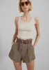 Kim Tank Top - Beige sold by Frankie Shop