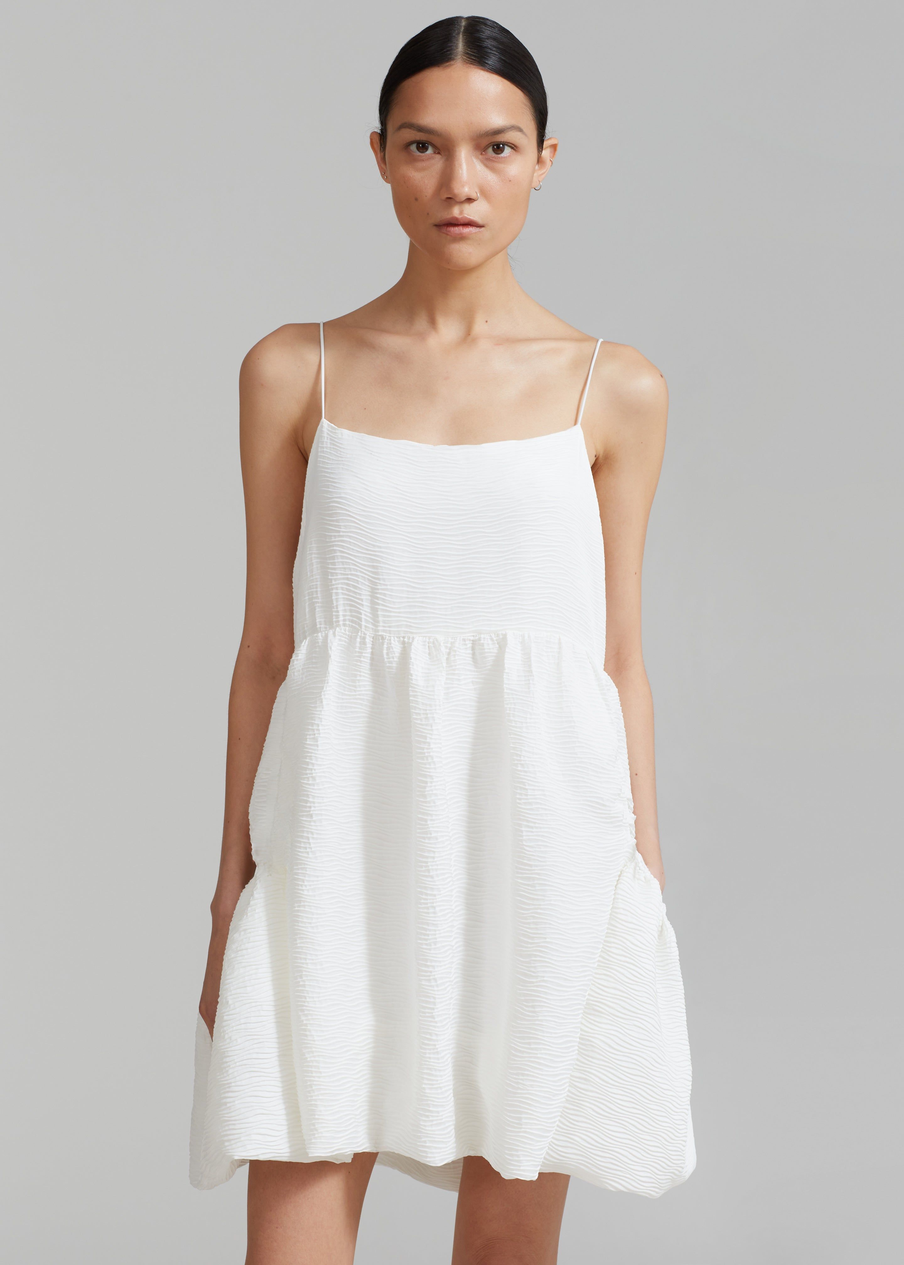 Alisa Pocket Mini Dress - White sold by Frankie Shop