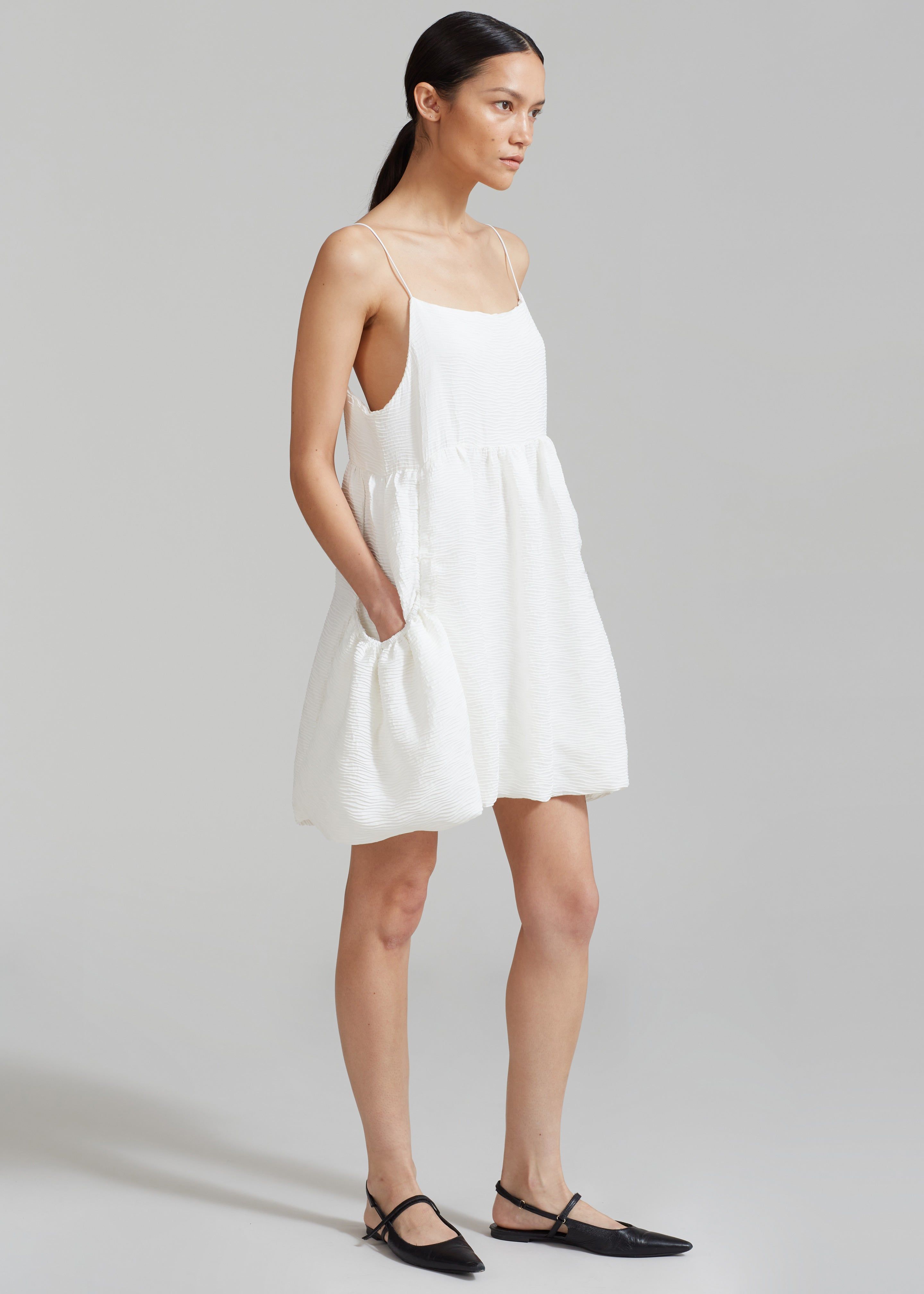 Alisa Pocket Mini Dress - White sold by Frankie Shop product image thumbnail 8