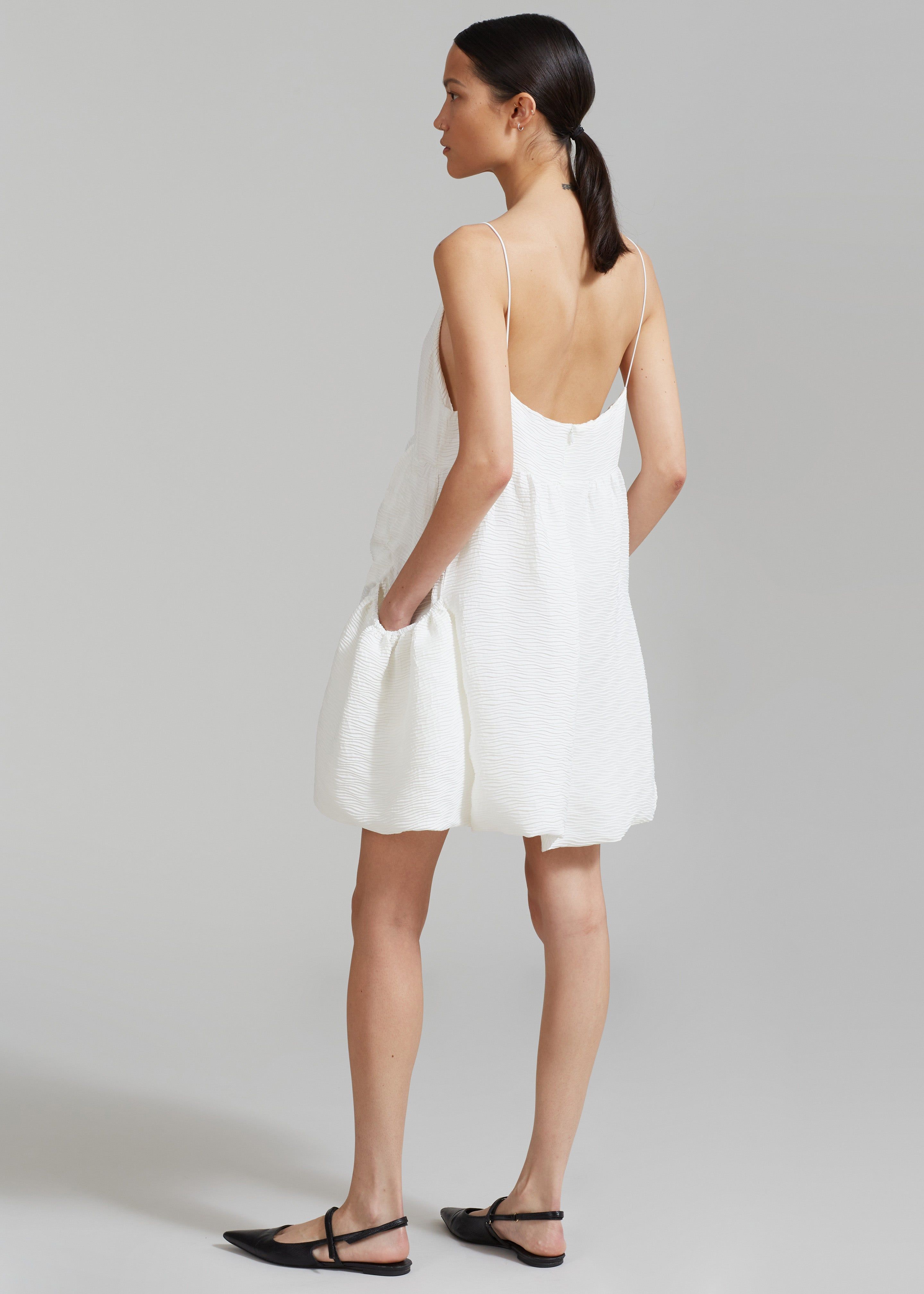 Alisa Pocket Mini Dress - White sold by Frankie Shop product image thumbnail 2