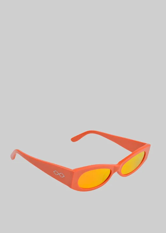 Karen Wazen Ciara Sunglasses - Carrot made by Frankie Shop