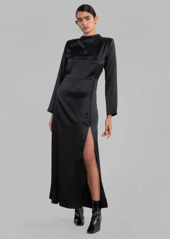 Envelope 1976 Campania Dress - Black sold by Frankie Shop