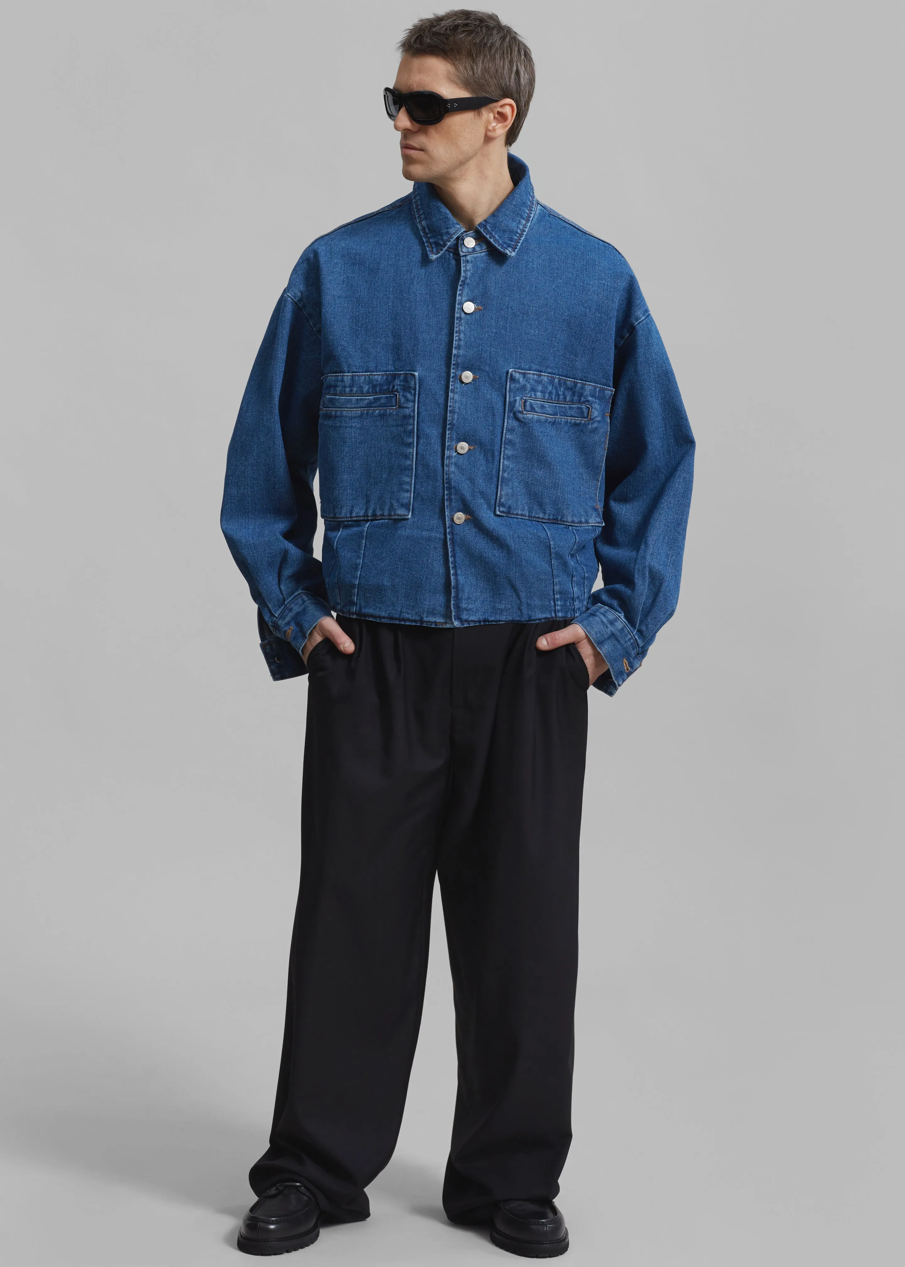 Miller Denim Jacket - Blue sold by Frankie Shop product image thumbnail 2