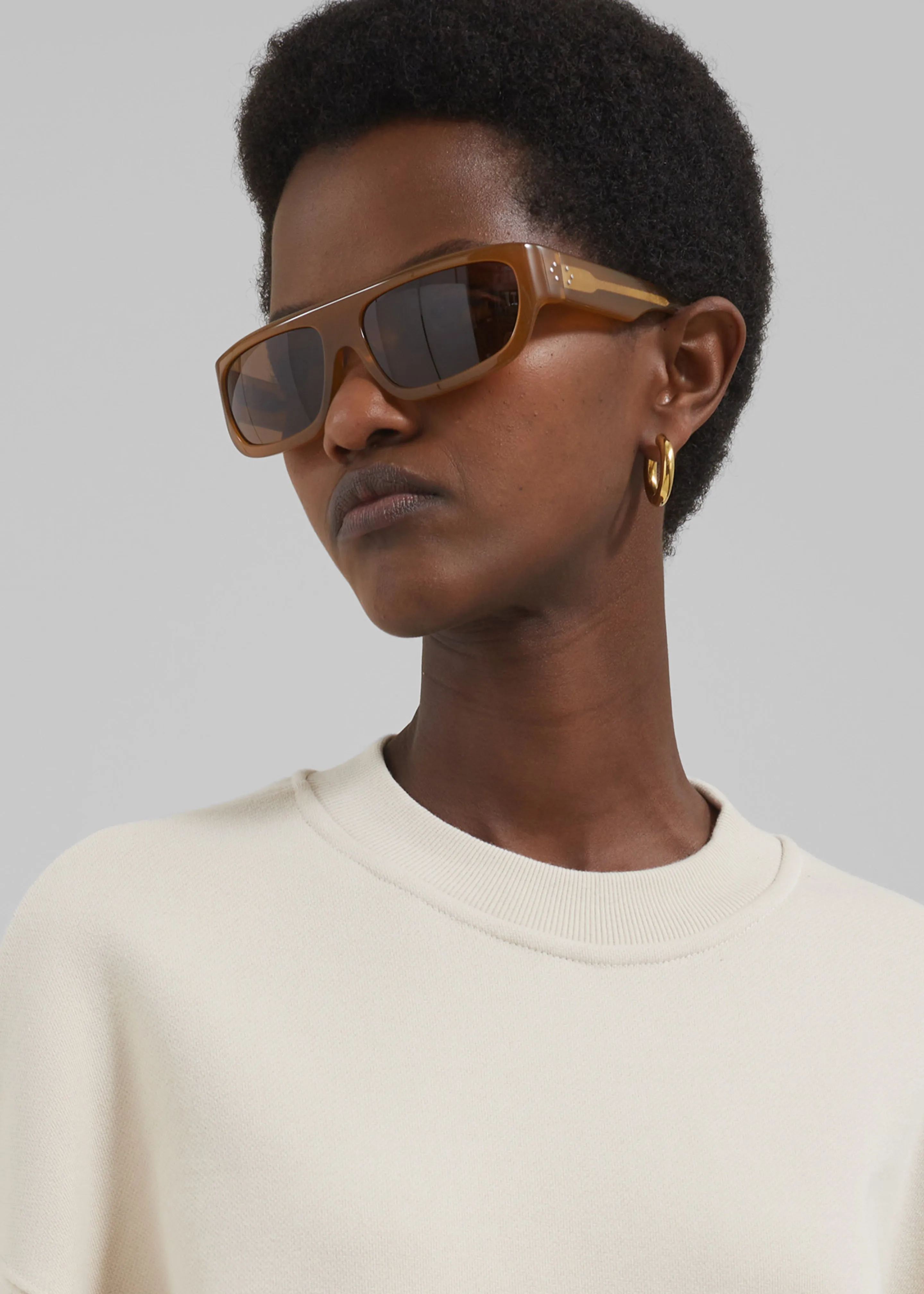 Port Tanger Bodi Sunglasses - Bunaa Acetate/Tobacco Lens sold by Frankie Shop product image thumbnail 4