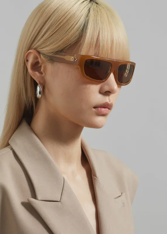 Port Tanger Bodi Sunglasses  - Bunaa Acetate/Tobacco Lens sold by Frankie Shop