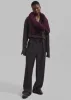 Ripley Pleated Trousers - Brown sold by Frankie Shop