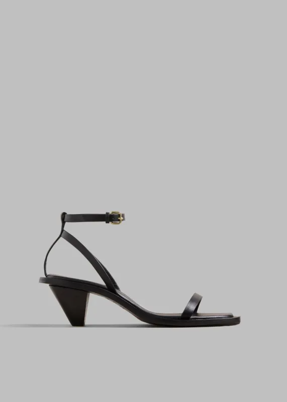 A.Emery The Irving Heeled Sandal - Black sold by Frankie Shop