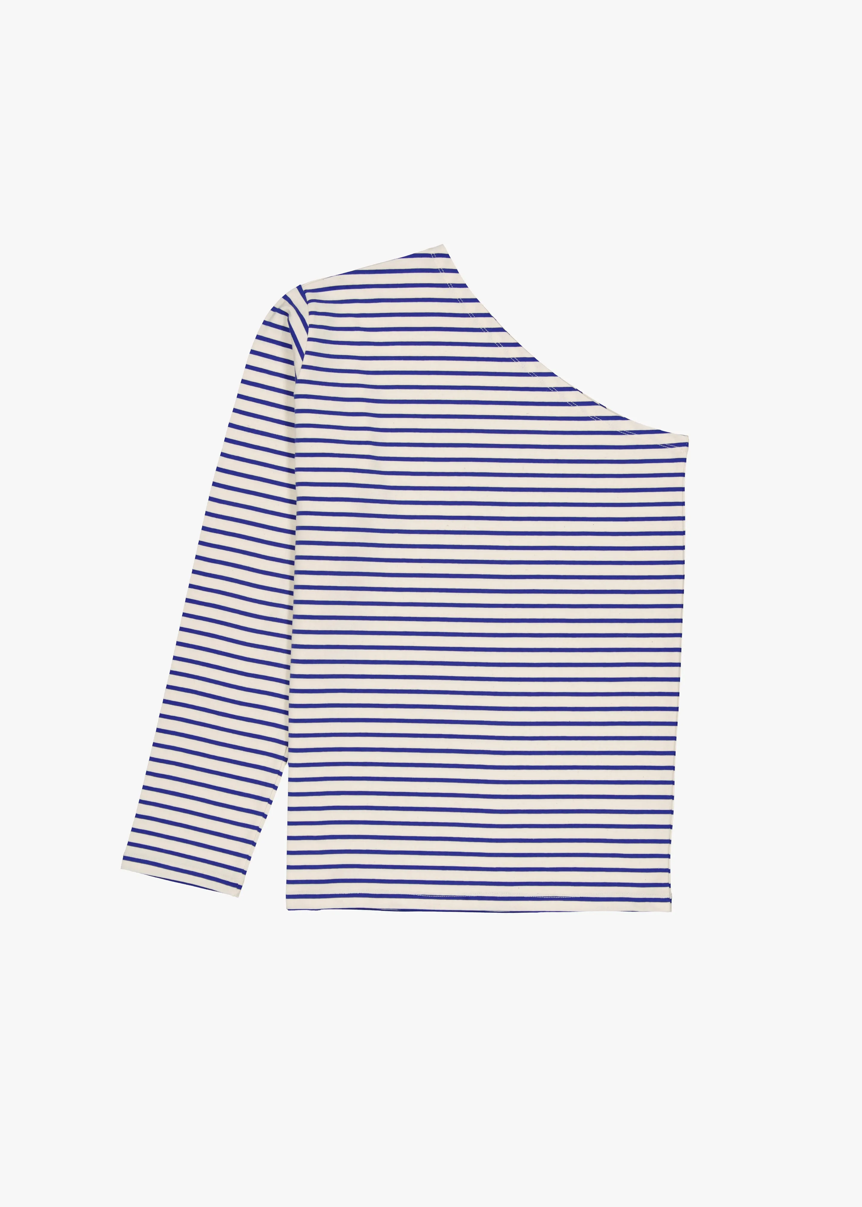 Jean One Shoulder Top - Blue Stripe sold by Frankie Shop product image thumbnail 5