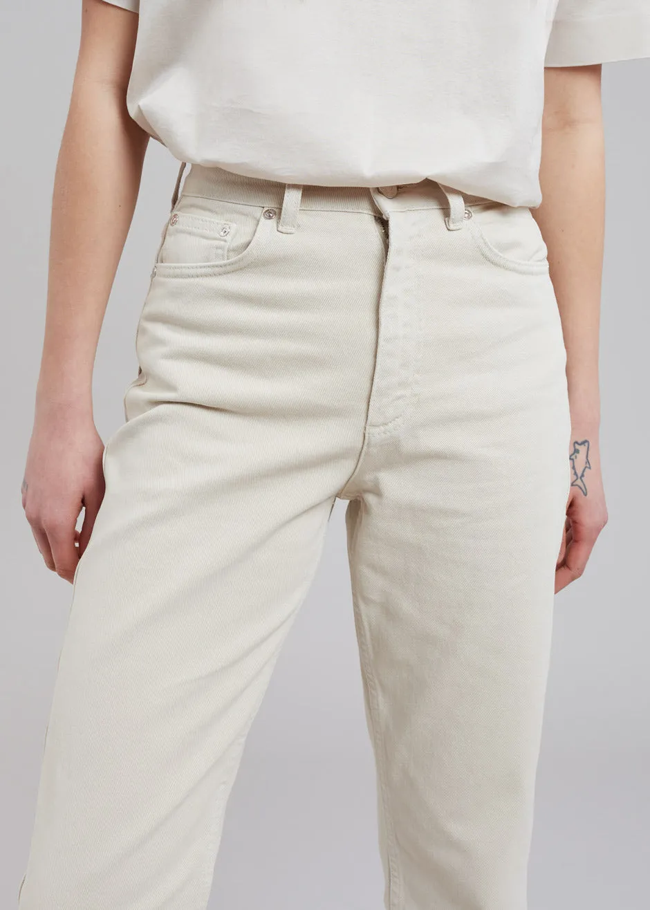 Gestuz Dena HW Mom Twill Jeans - Moonbeam sold by Frankie Shop product image thumbnail 4