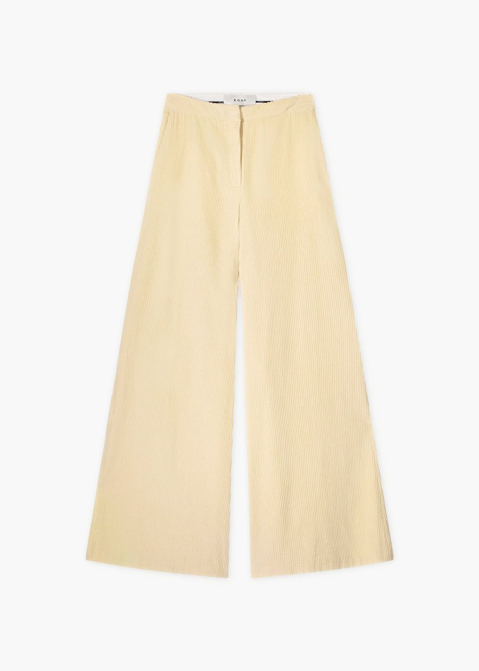 Róhe Livia Trousers - Ivory sold by Frankie Shop product image thumbnail 6
