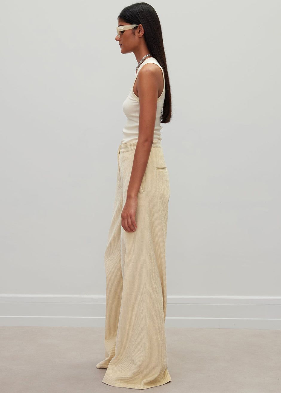 Róhe Livia Trousers - Ivory sold by Frankie Shop product image thumbnail 4
