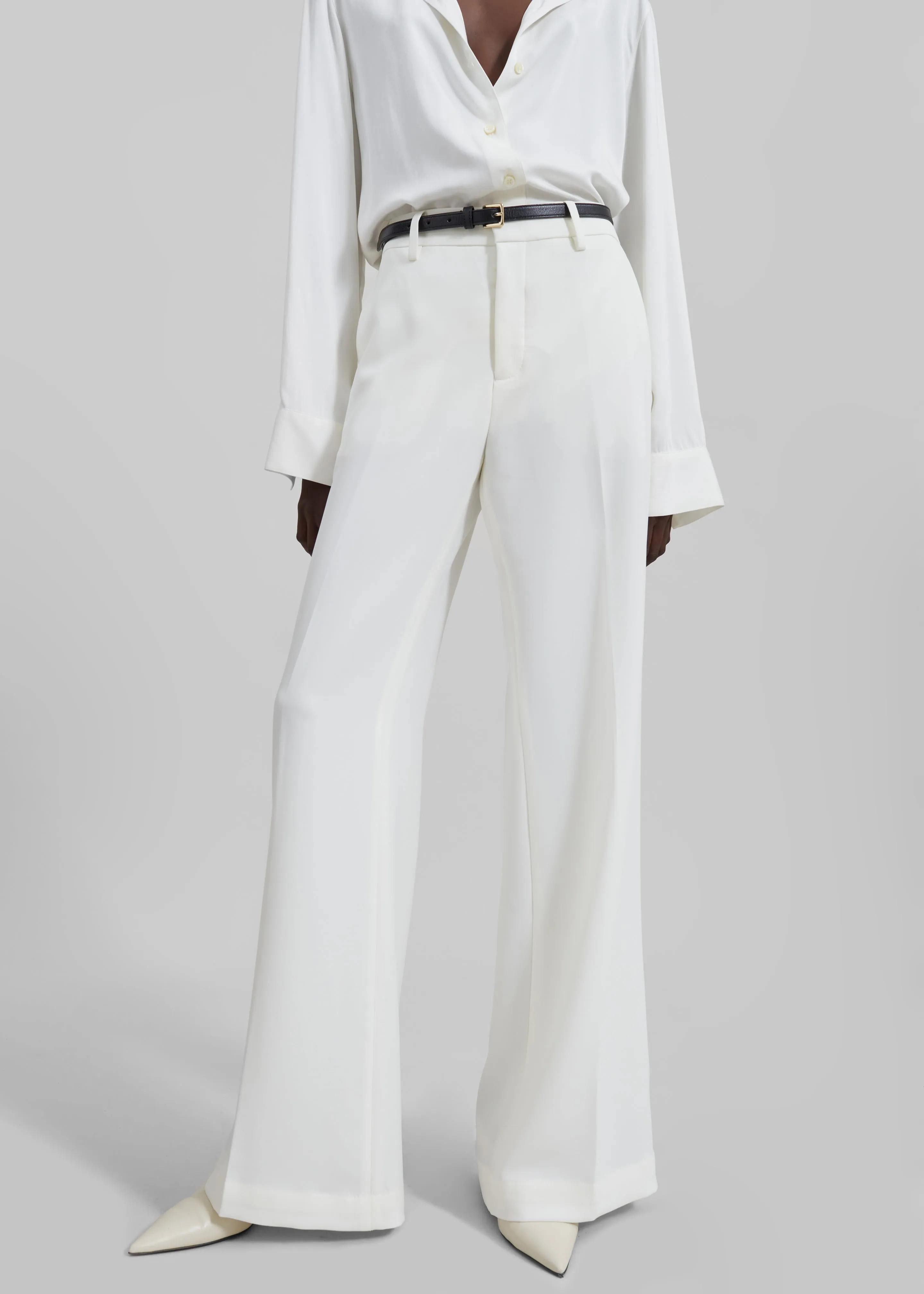 Katie Flared Pants - Ivory sold by Frankie Shop product image thumbnail 2