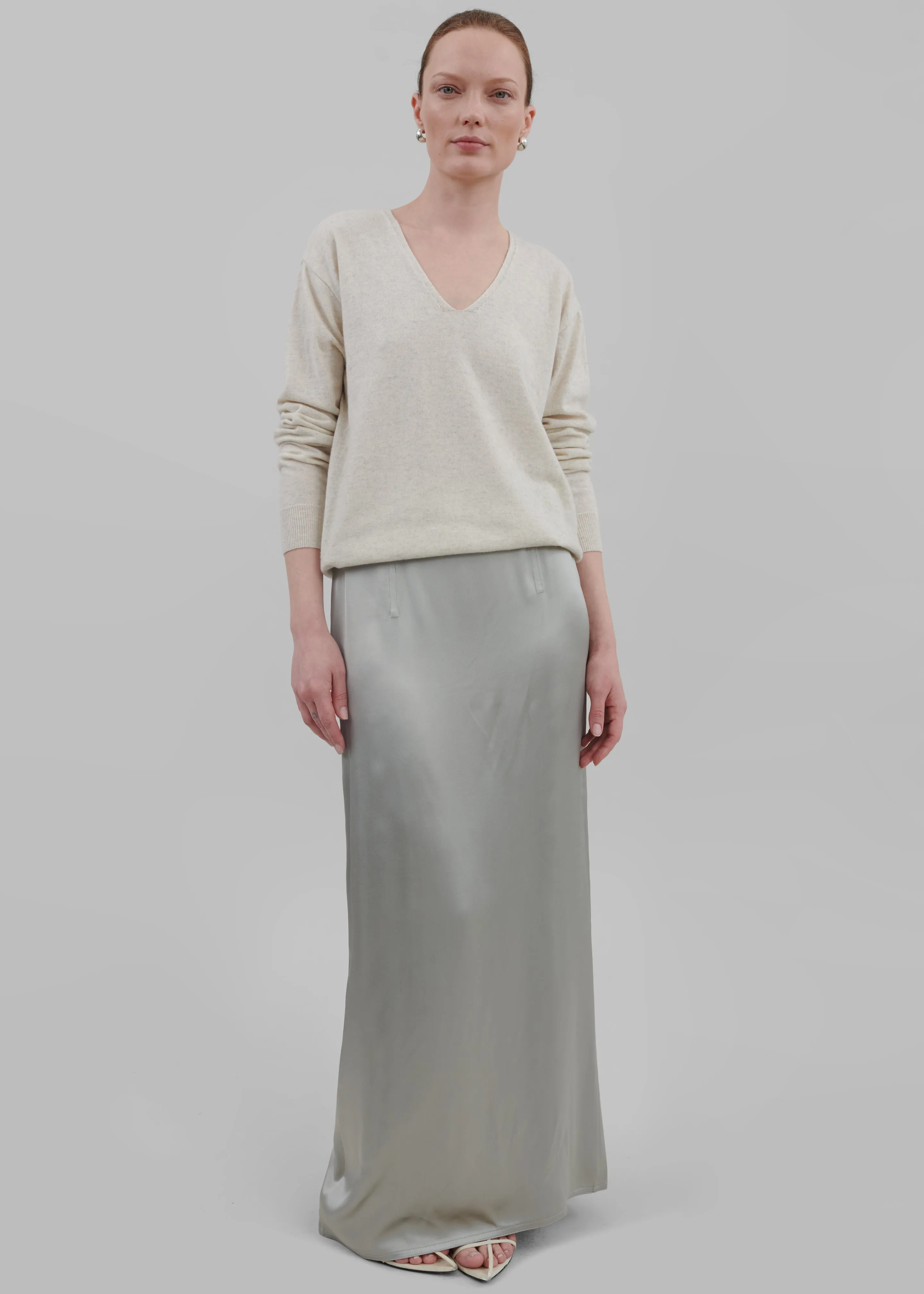 Bevza Ankle Length Skirt - Steel Grey sold by Frankie Shop product image thumbnail 3