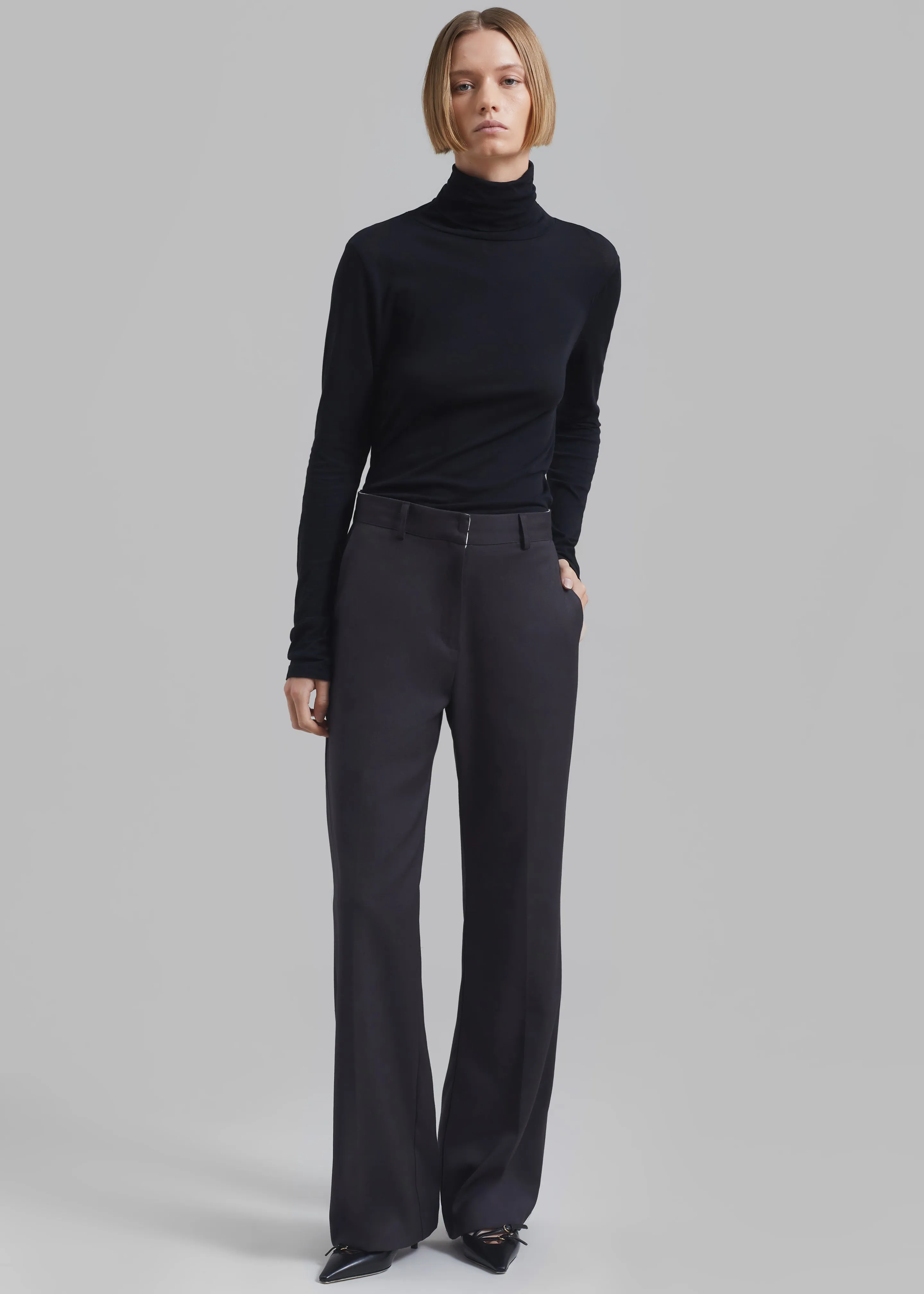 Alana Pants - Charcoal sold by Frankie Shop product image thumbnail 5
