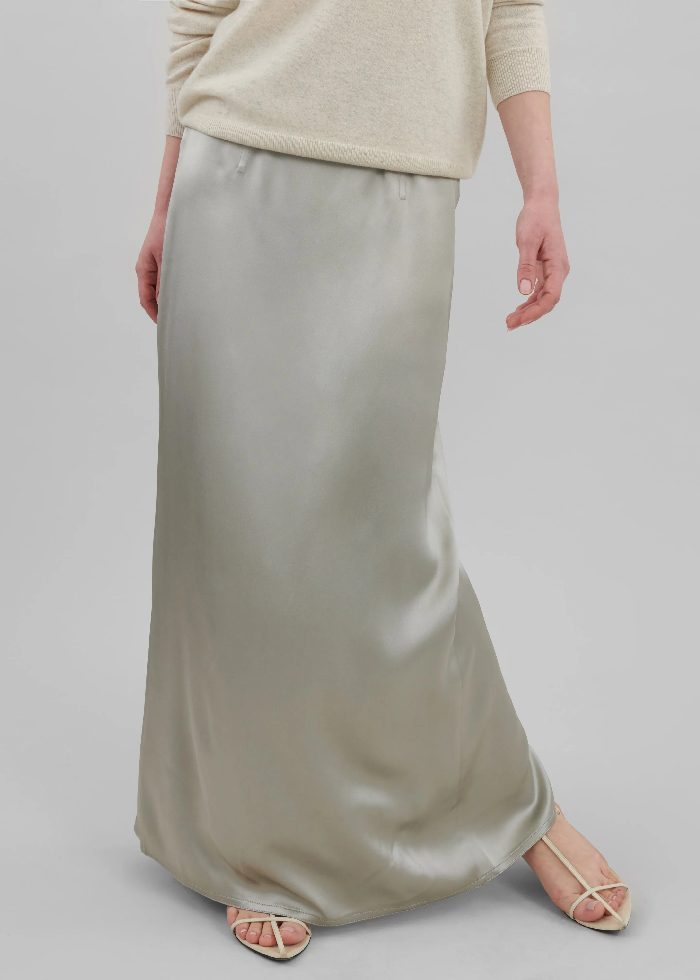 Bevza Ankle Length Skirt - Steel Grey sold by Frankie Shop product image thumbnail 2
