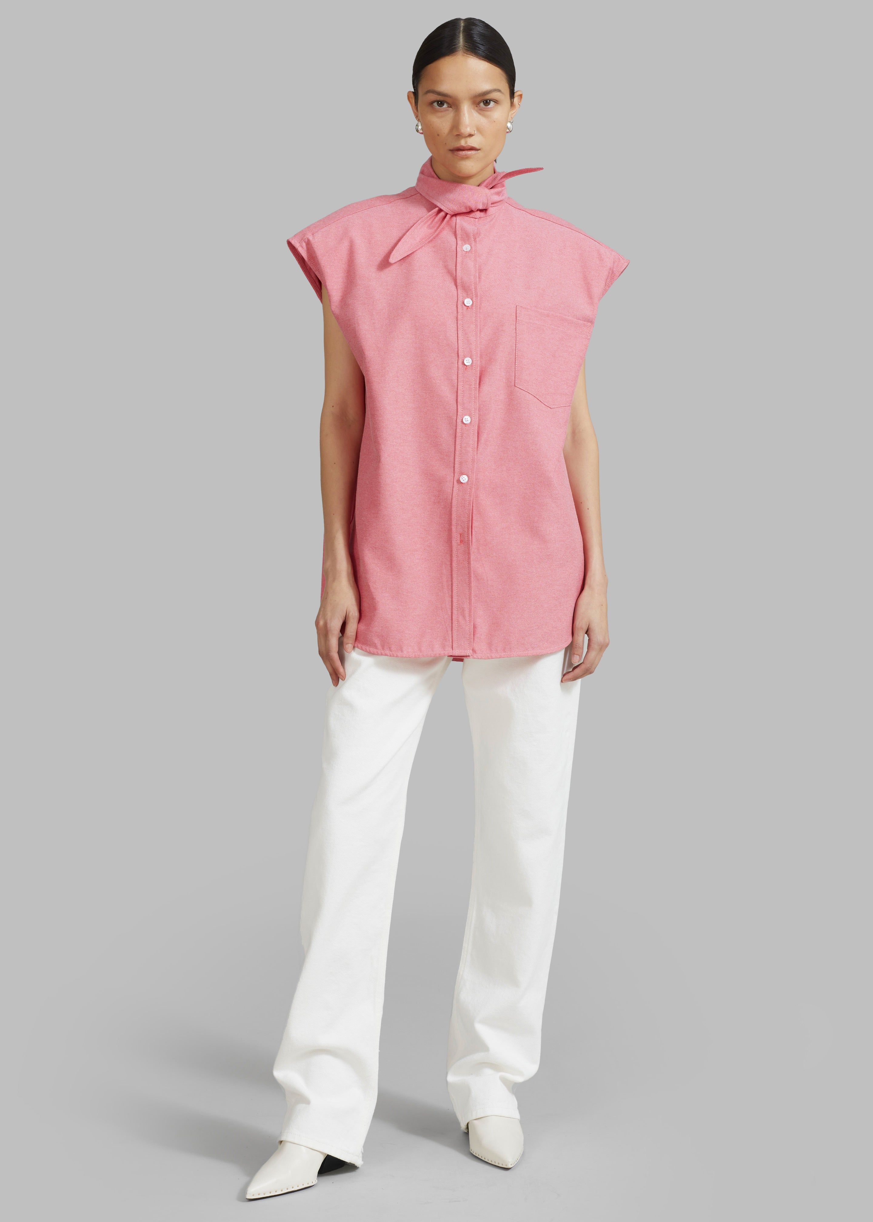 Aiden Long Collar Shirt - Rose sold by Frankie Shop product image thumbnail 7