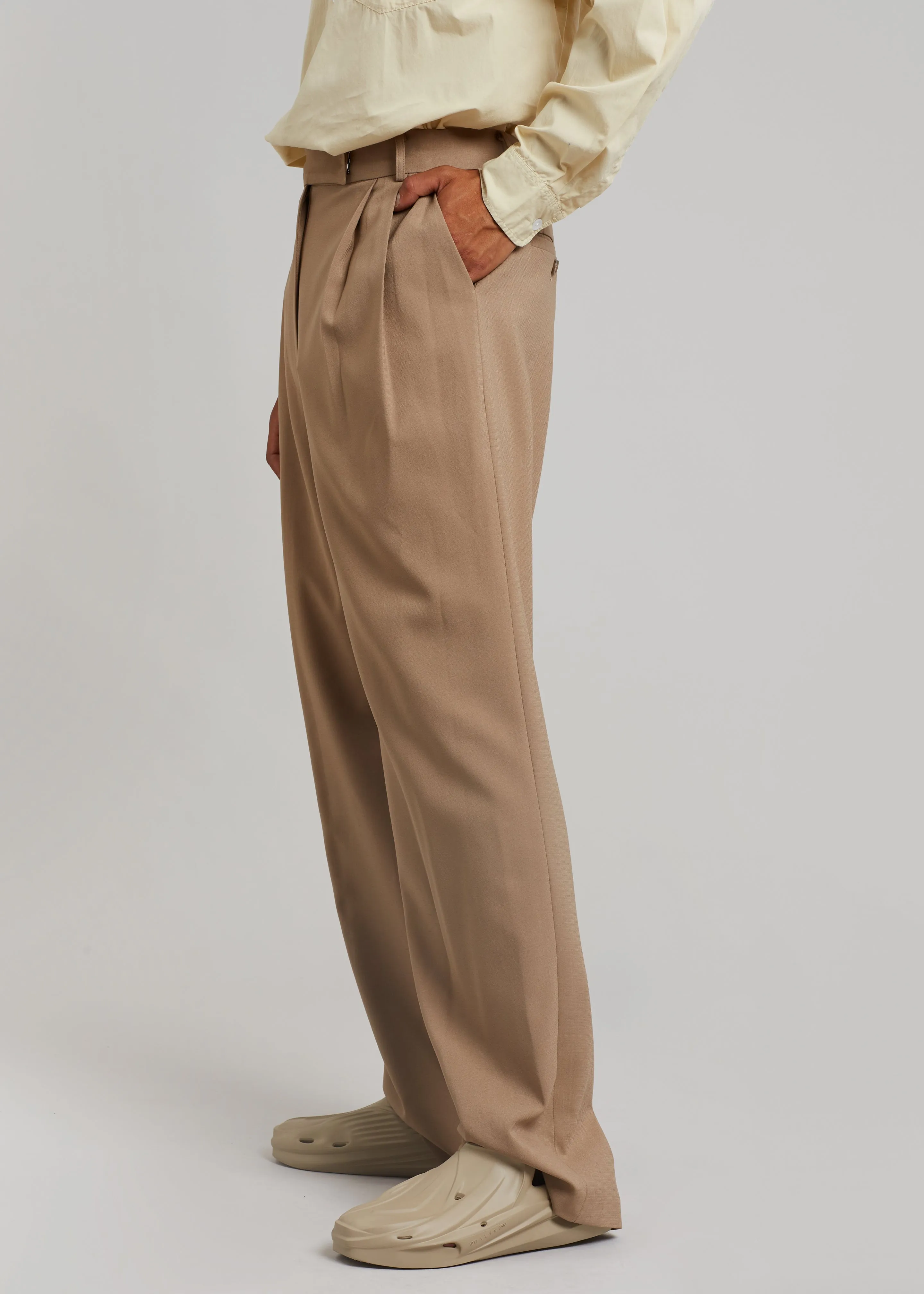 Beo Suit Pants - Latte sold by Frankie Shop product image thumbnail 3