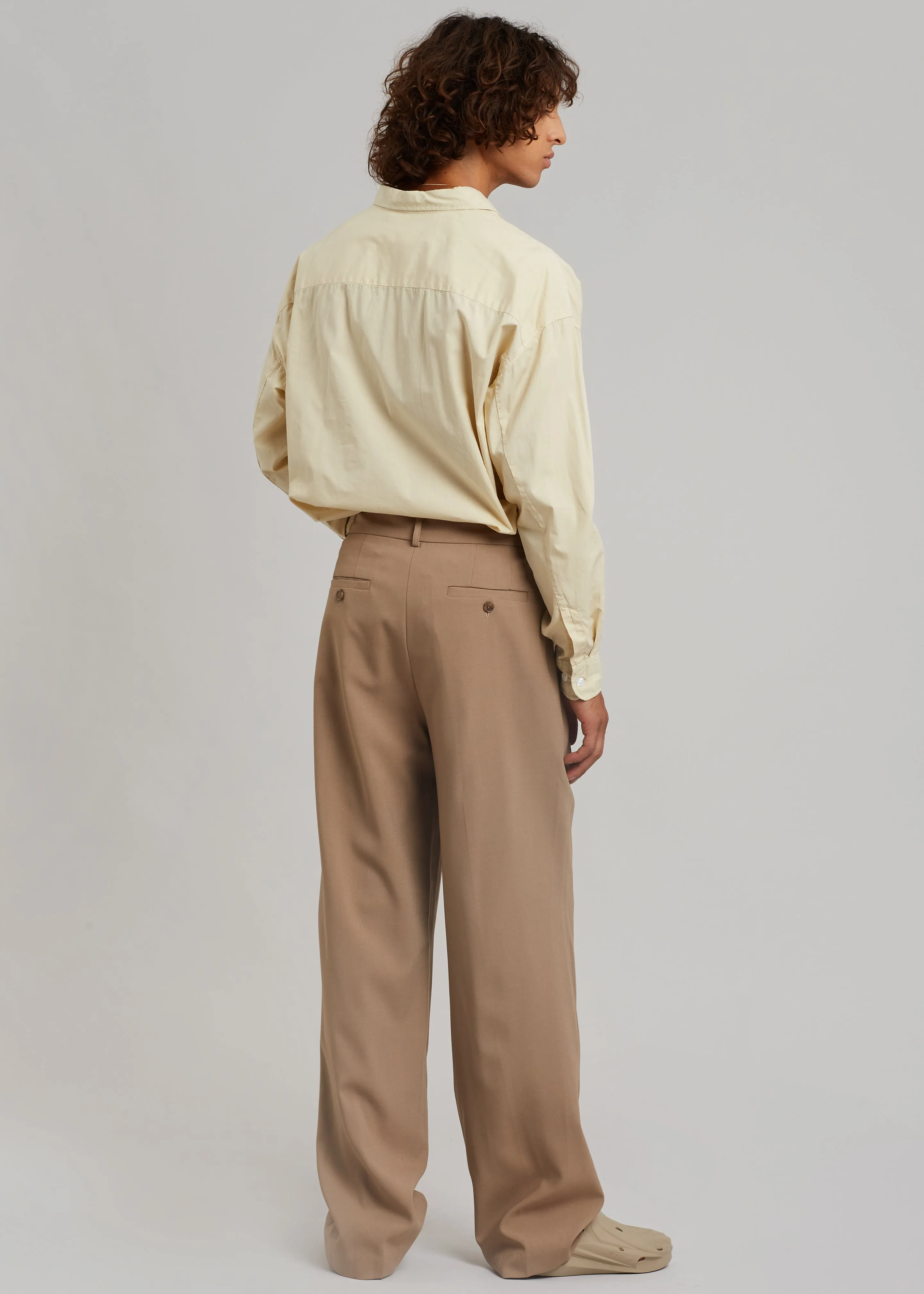 Beo Suit Pants - Latte sold by Frankie Shop product image thumbnail 5
