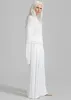 Dillon Pleated Pants - White sold by Frankie Shop