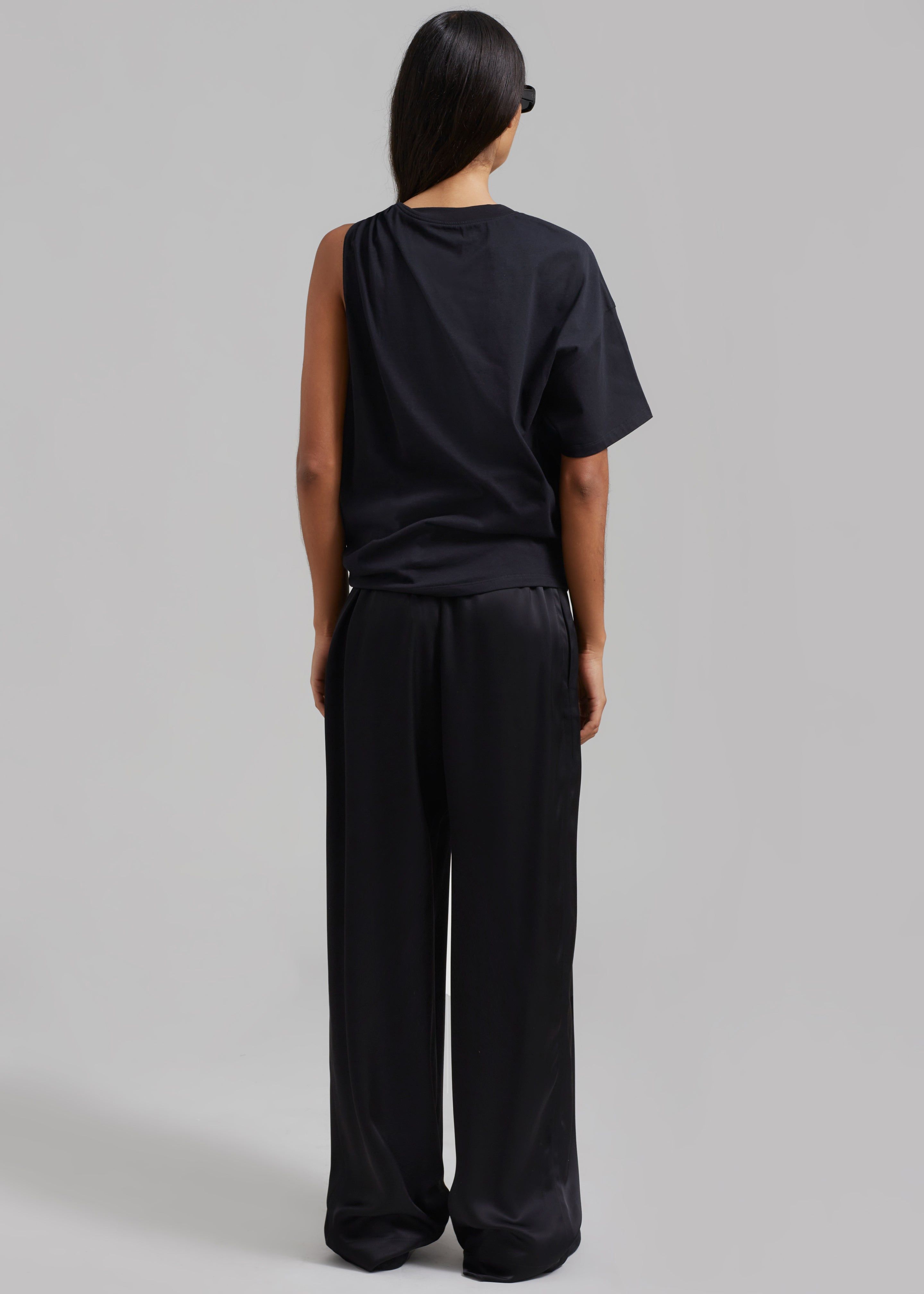 3.1 Phillip Lim We Are NY One Shoulder T-Shirt - Black Multi sold by Frankie Shop product image thumbnail 5