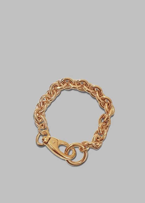 Laura Lombardi Cable Chain Bracelet - Gold sold by Frankie Shop