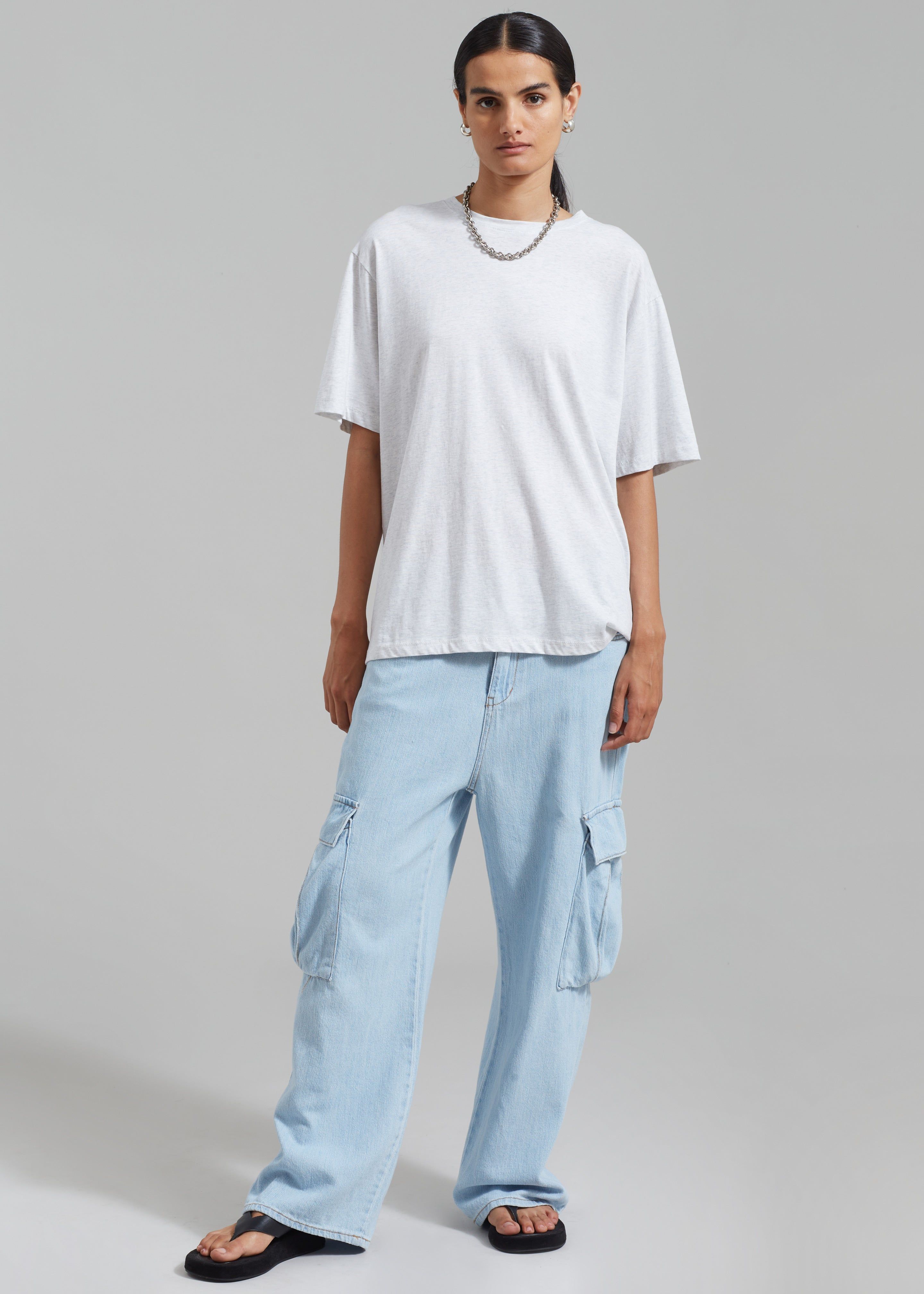 Tatum Cargo Jeans - Light Wash sold by Frankie Shop product image thumbnail 8