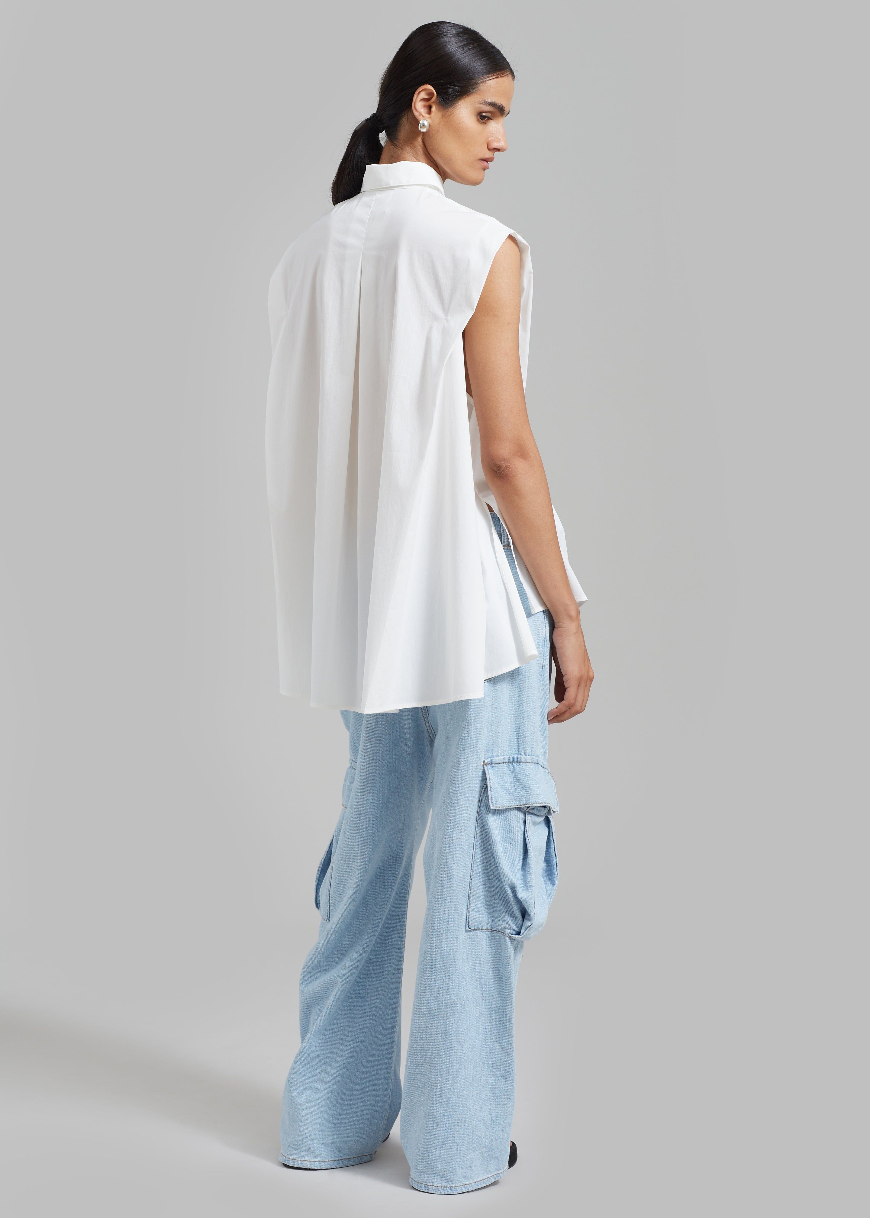 Tatum Cargo Jeans - Light Wash sold by Frankie Shop product image thumbnail 10