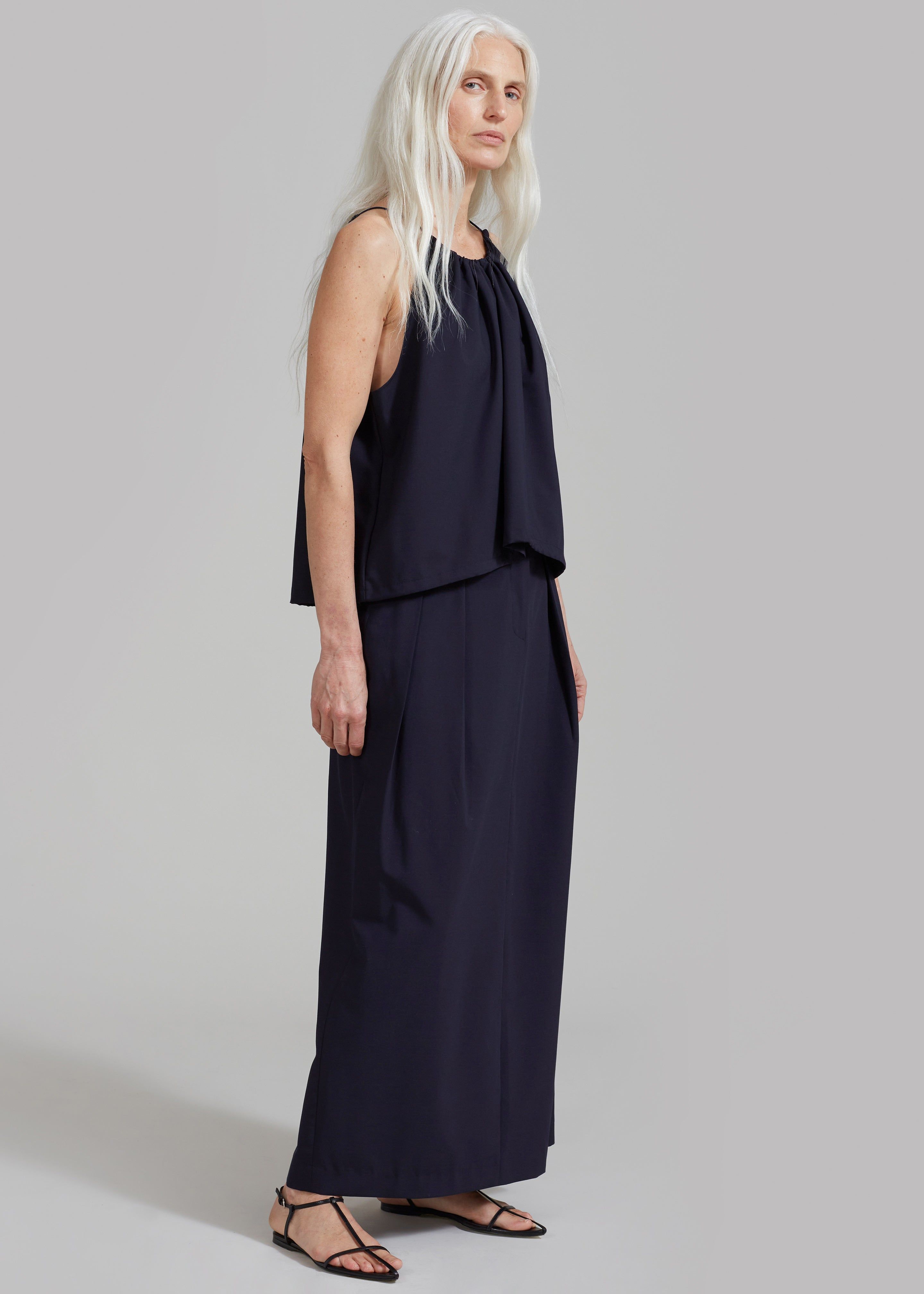 Leah Sleeveless Top - Navy sold by Frankie Shop product image thumbnail 2