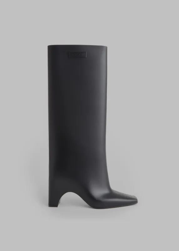 Coperni Rubber Bridge Boot - Black made by Frankie Shop