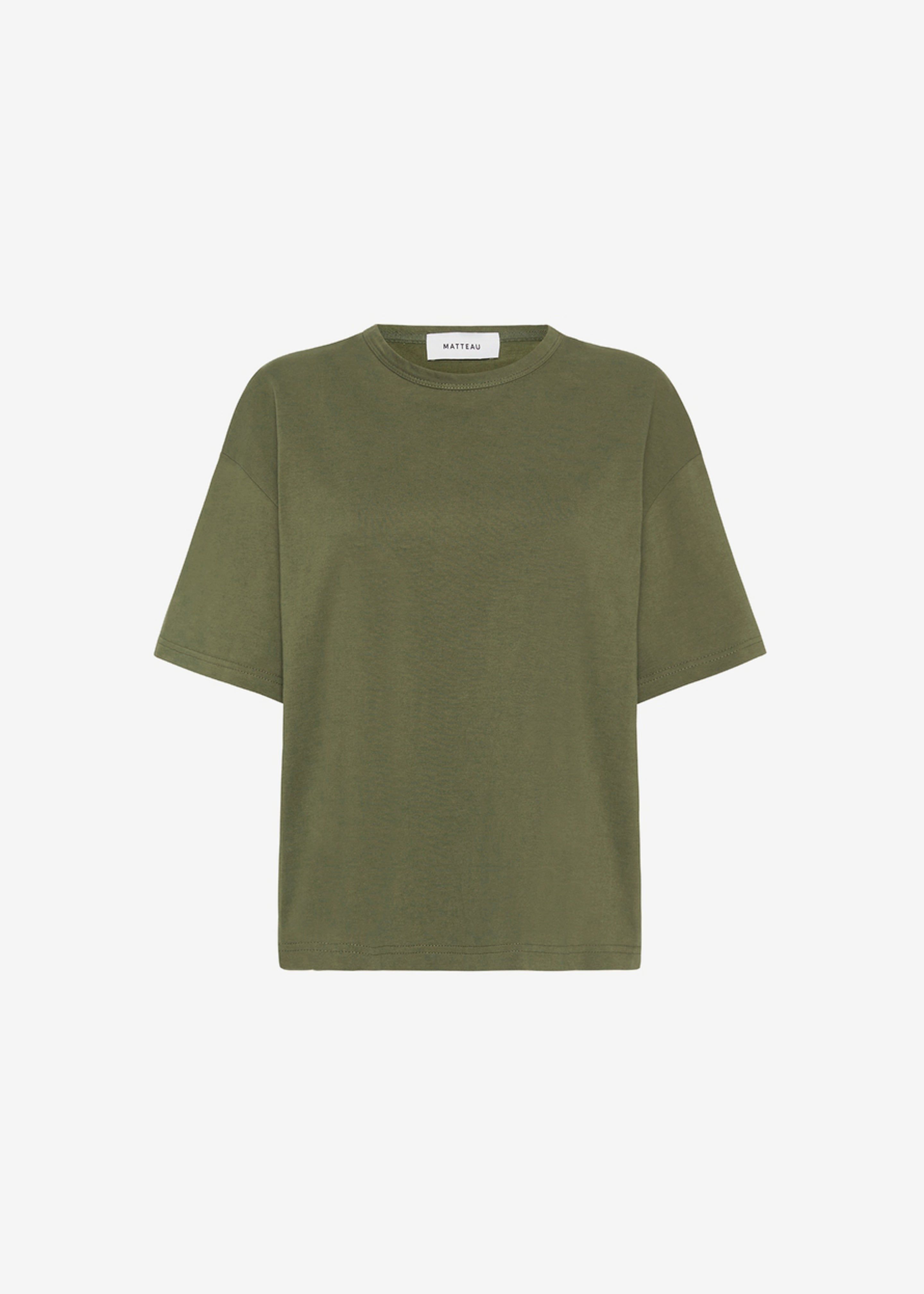 Matteau Circle Back Tee - Khaki sold by Frankie Shop product image thumbnail 5