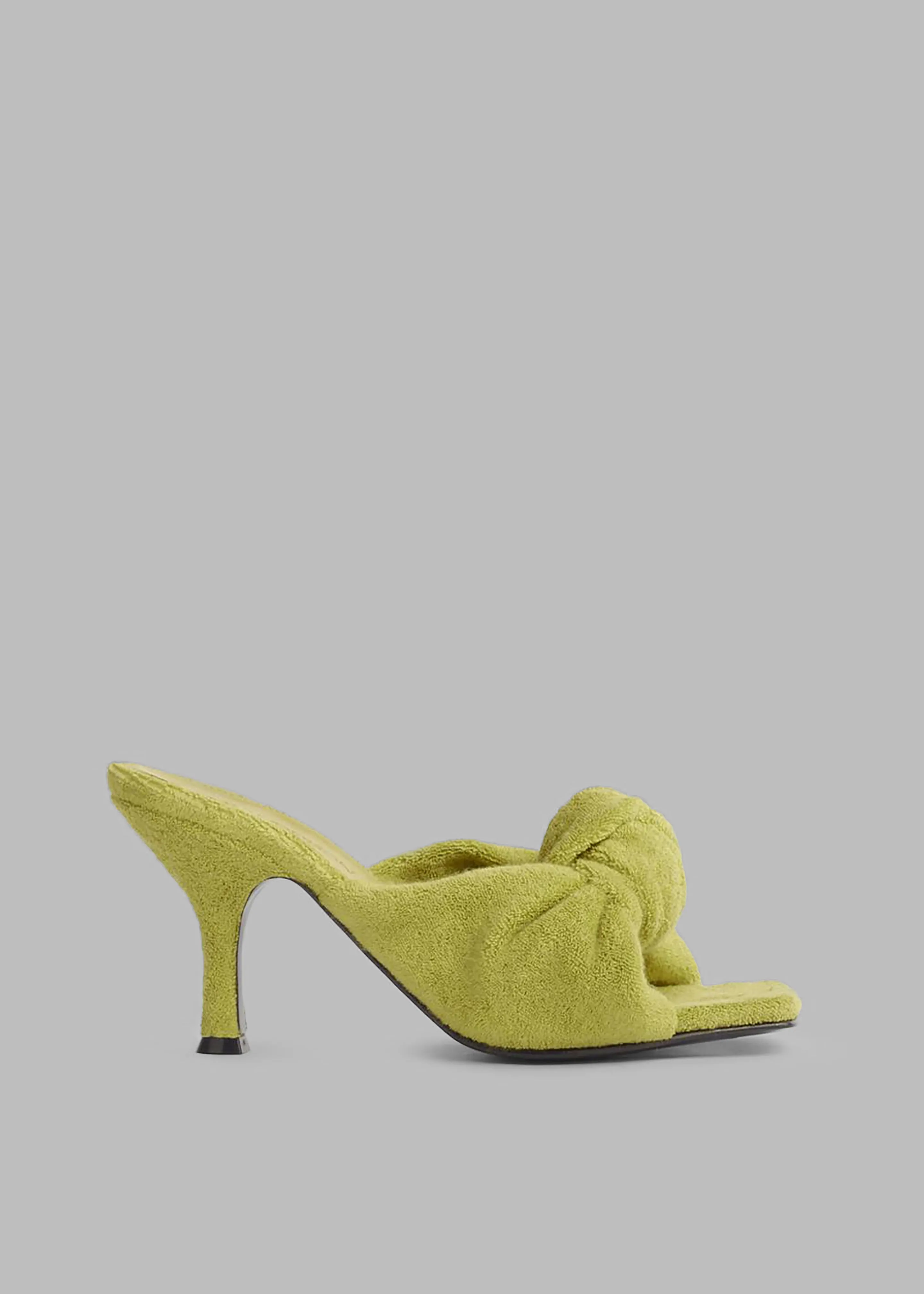JW Anderson Heel Knot Sandal - Pop Green sold by Frankie Shop