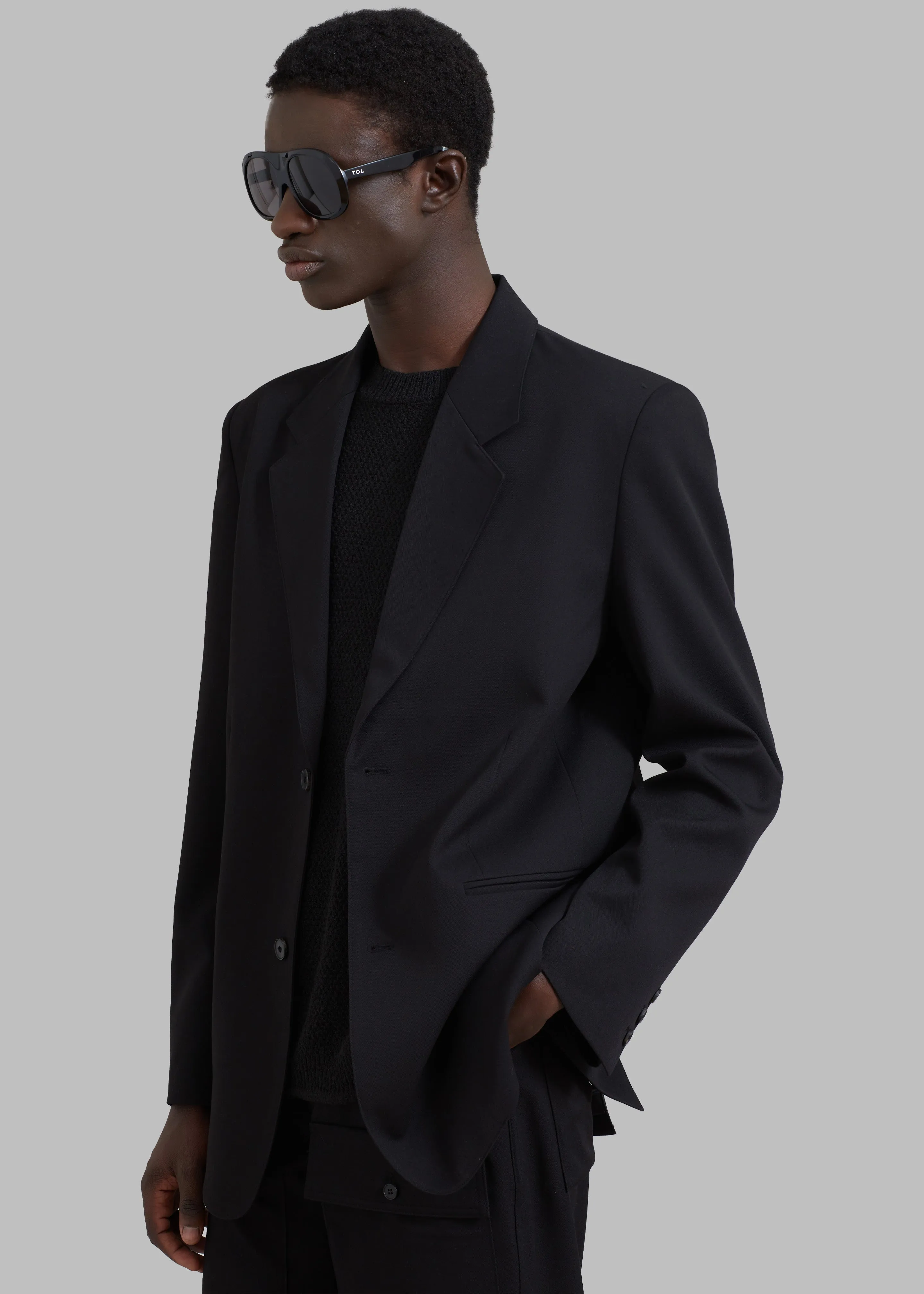 Grant Blazer - Black sold by Frankie Shop product image thumbnail 5
