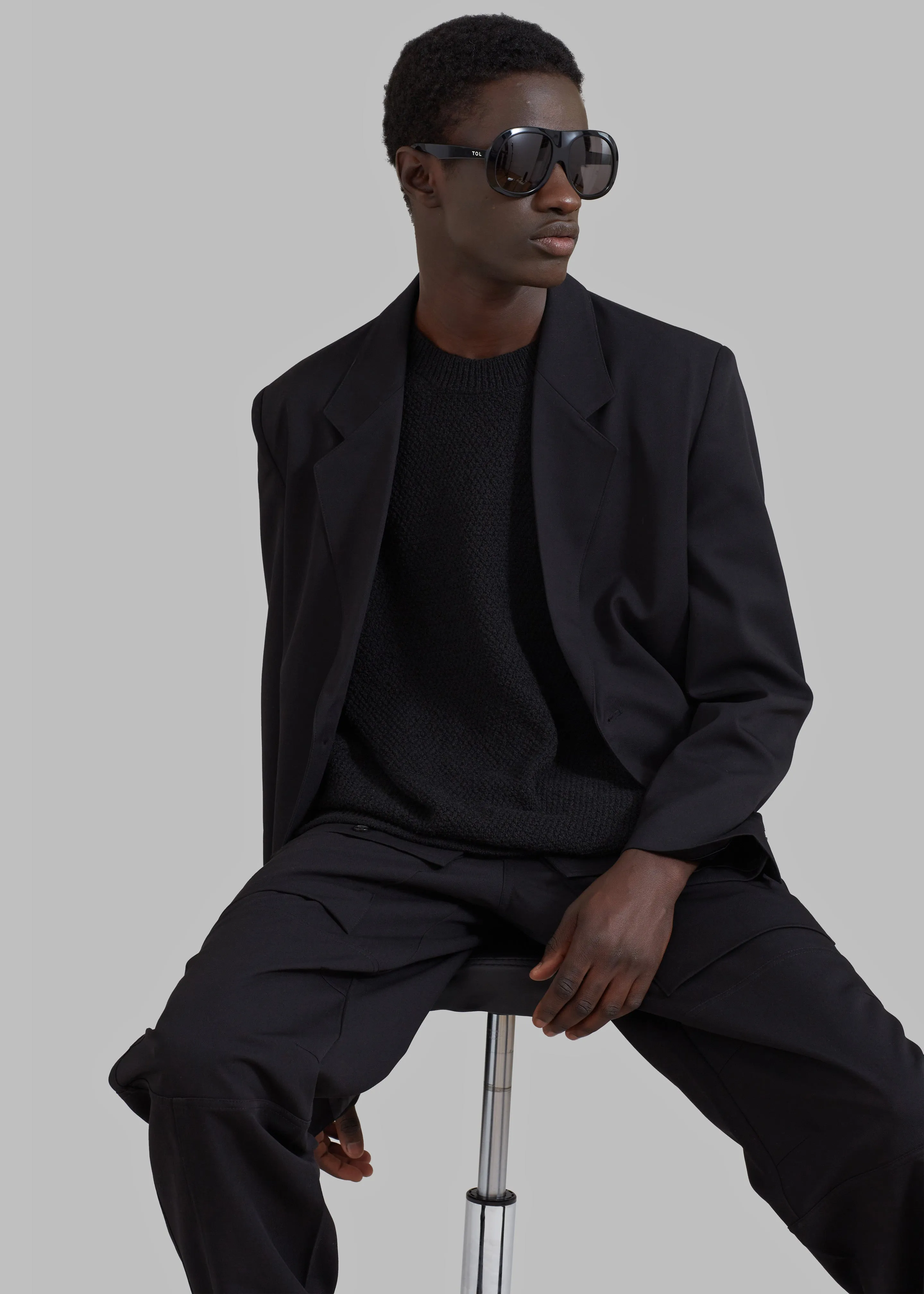 Grant Blazer - Black sold by Frankie Shop product image thumbnail 3