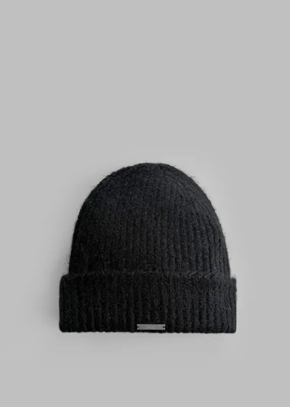 Caroline Beanie - Black sold by Frankie Shop
