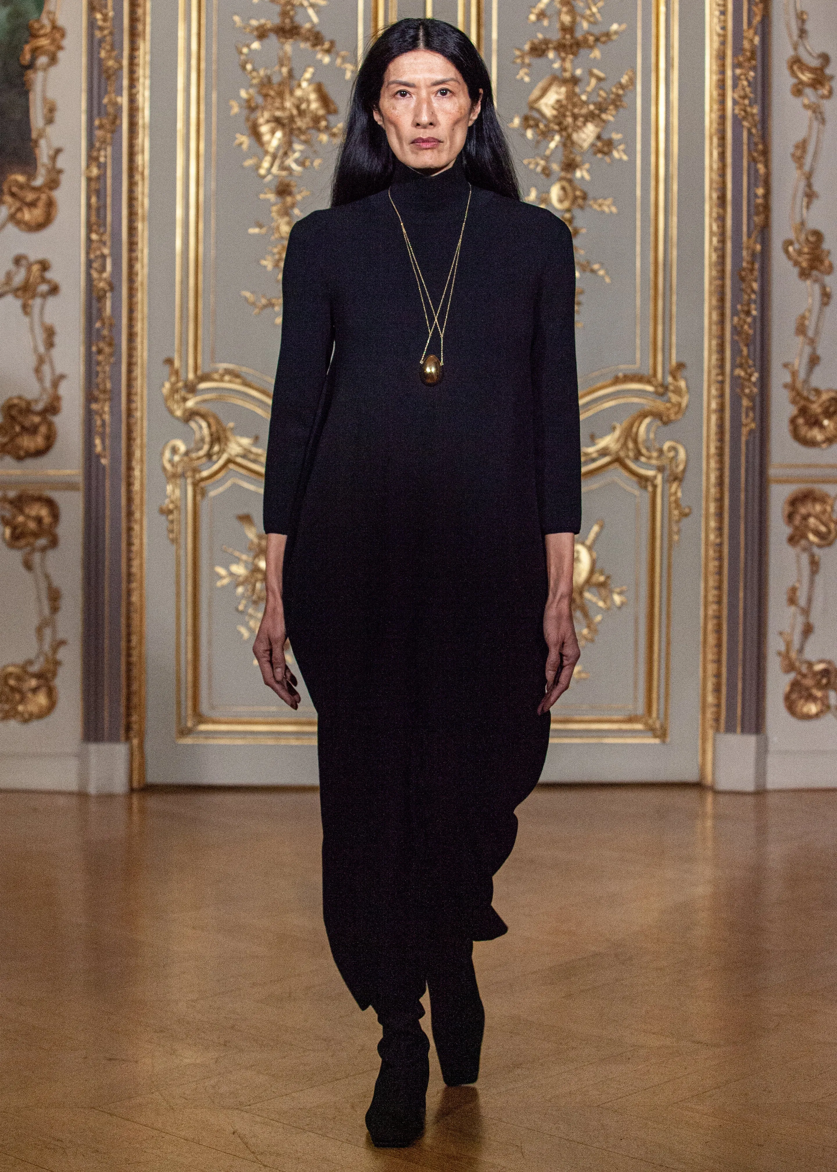 Bevza Egg Knitted Dress - Black sold by Frankie Shop product image thumbnail 4