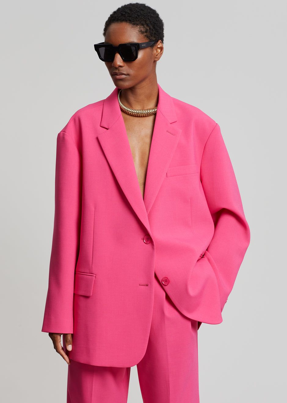 Bea Blazer - Fuchsia sold by Frankie Shop product image thumbnail 2
