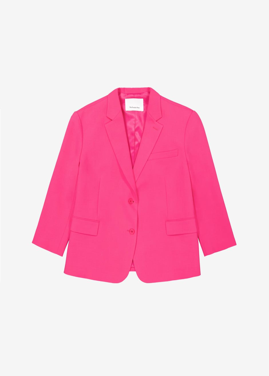 Bea Blazer - Fuchsia sold by Frankie Shop product image thumbnail 7