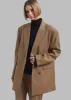 Alana Boxy Blazer - Brown sold by Frankie Shop