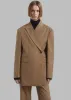 Alana Boxy Blazer - Brown sold by Frankie Shop