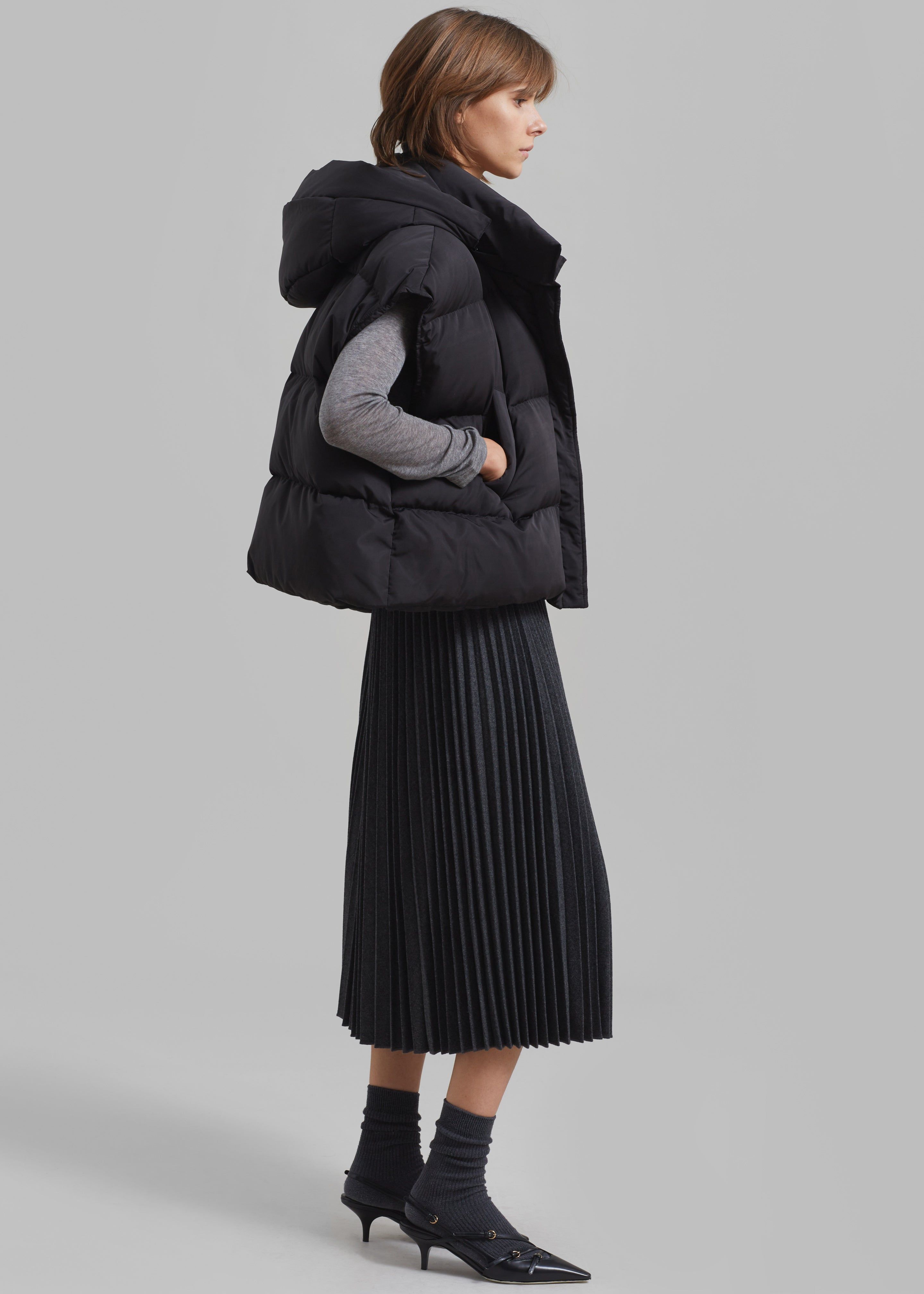 Marla Puffer Vest - Black sold by Frankie Shop product image thumbnail 4