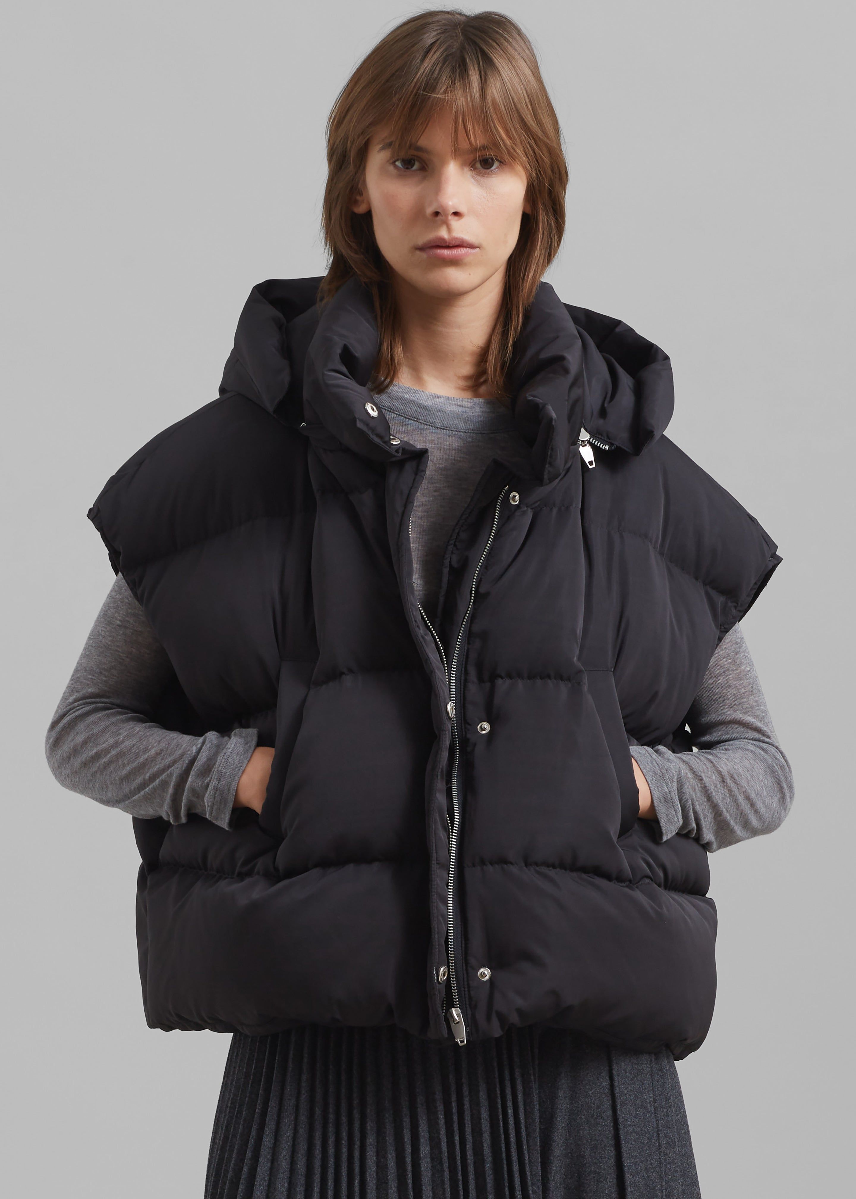 Marla Puffer Vest - Black sold by Frankie Shop product image thumbnail 3