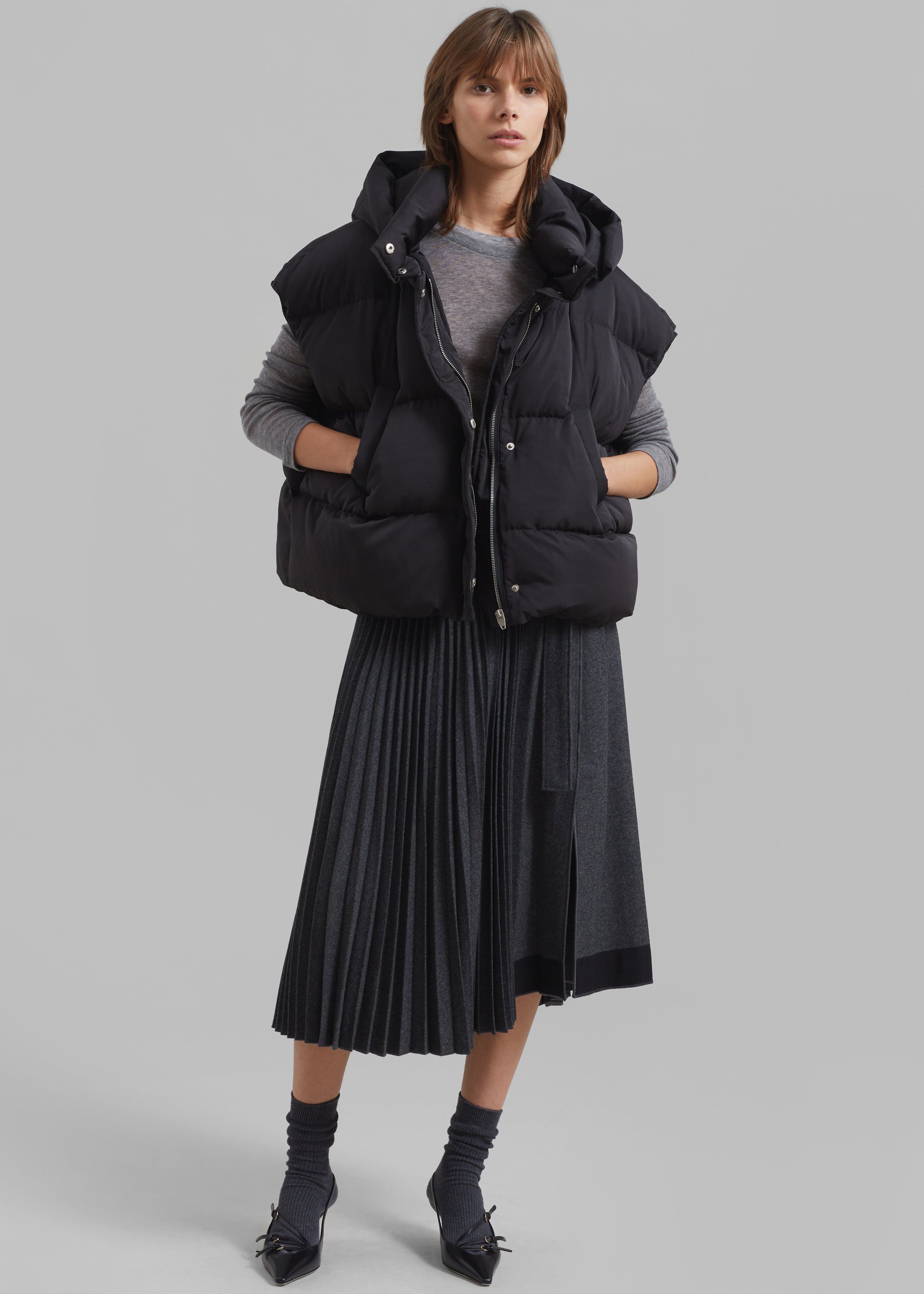 Marla Puffer Vest - Black sold by Frankie Shop product image thumbnail 5